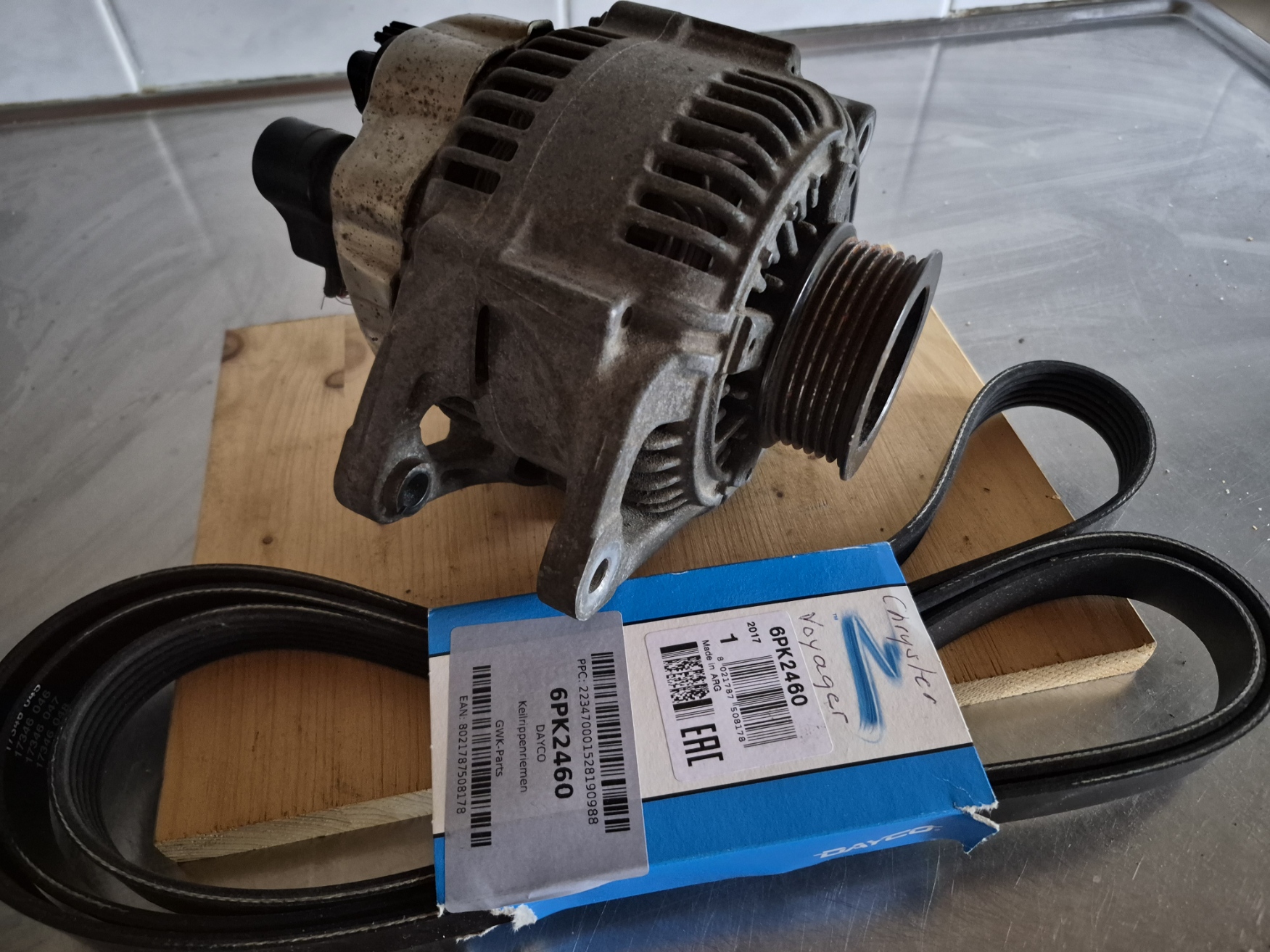 Generator till Chrysler Voyager 1996-2000