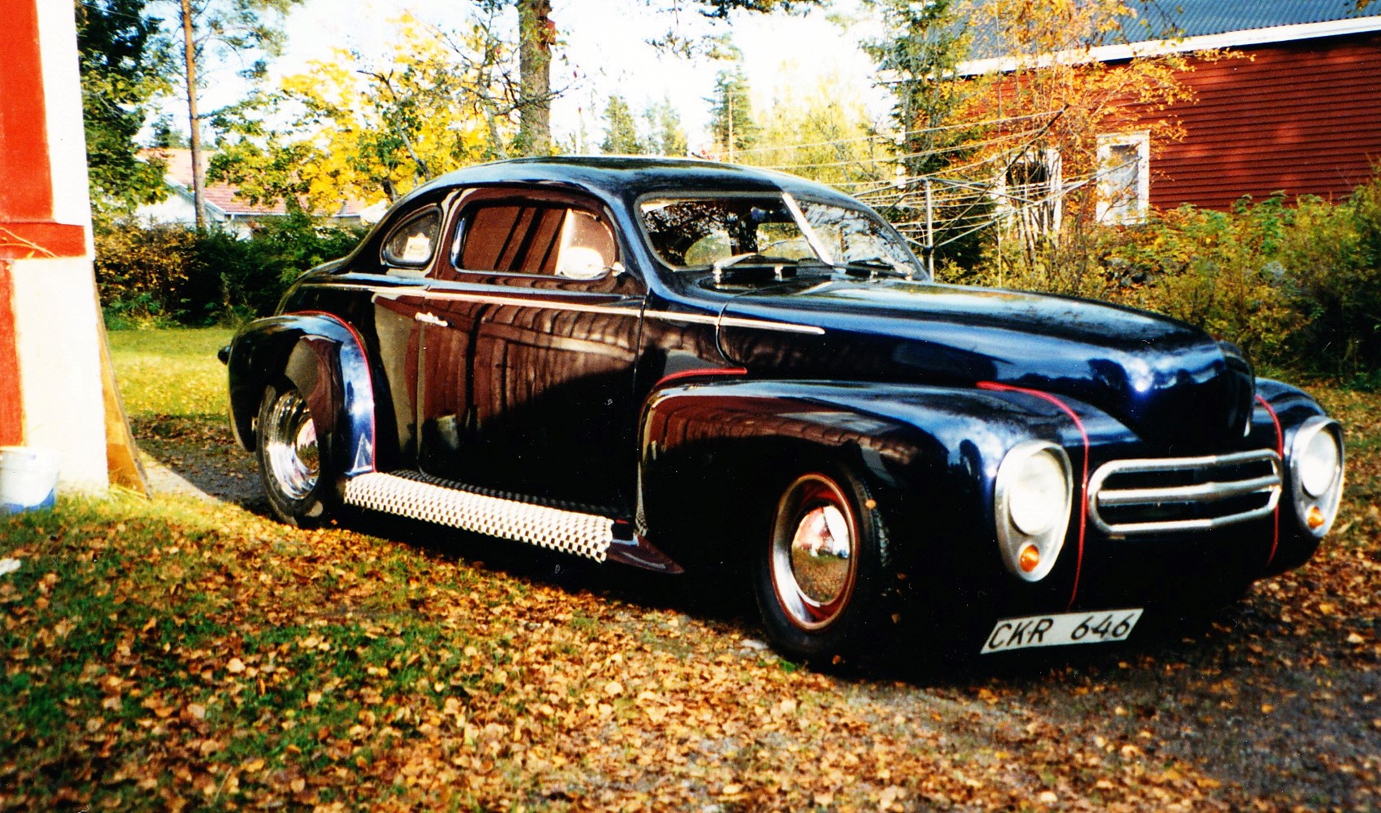 OJ en förkrympt 46a ford nej det var en PV Cupè