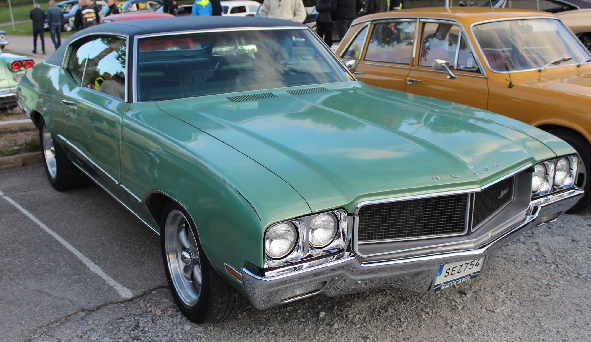 Janne Honak ägde en 1970 Buick i yngre dar och suget efter en till blev för några år sedan lite för stort så när han hittade denna slog han till ingen dum ide.