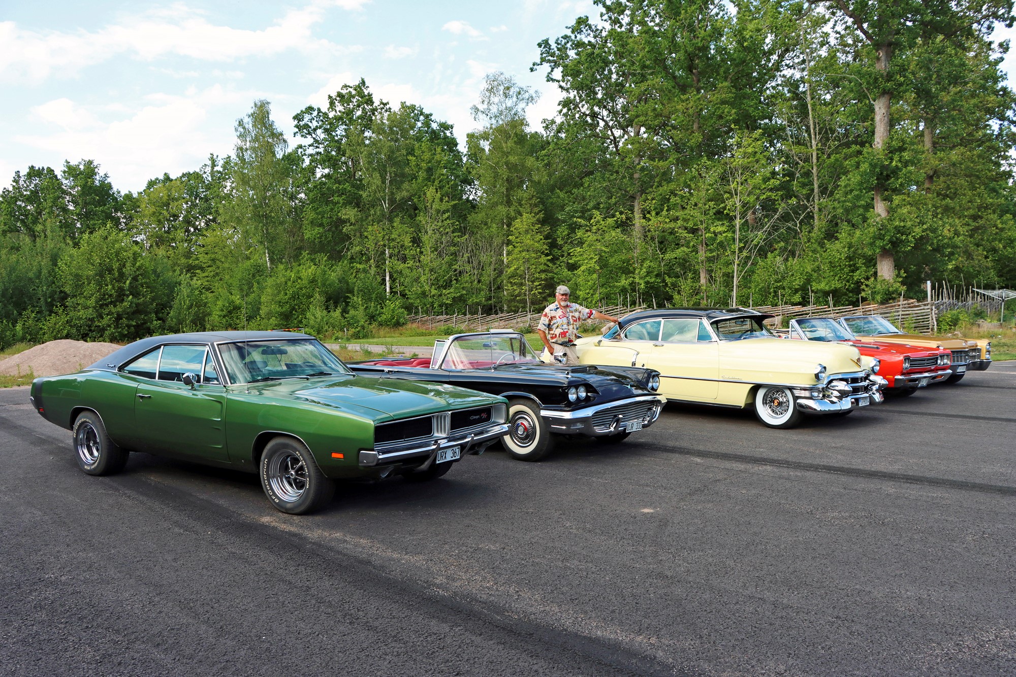 När Hans Molin fick ett återfall med jänkebilar för 20 år sedan blev det med resultat. I dag föredrar han bilar i originalutförande .