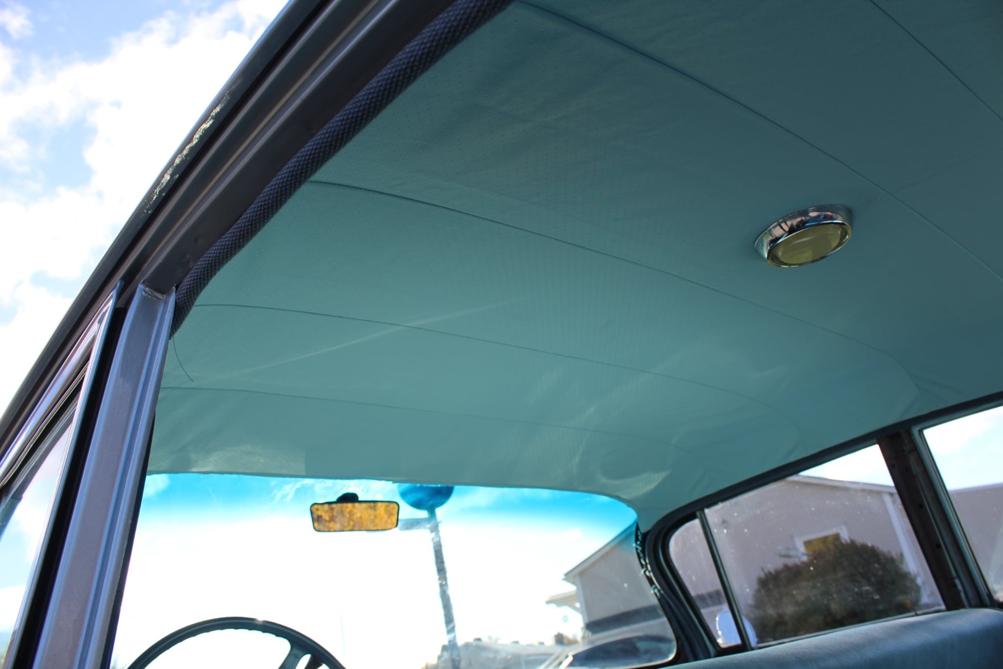 Även innertaket är nytt tror inte det fanns något för fyrtio år sedan