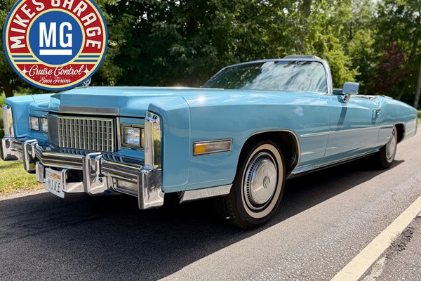 CADILLAC FLEETWOOD ELDORADO CONVERTIBLE ★ SOMRIGT SKÖN ORIGINALVAGN!