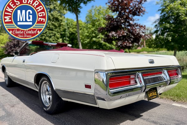 FORD LTD CONVERTIBLE ★ TUFF, FIN & STILIG BIL MED 400/C6!