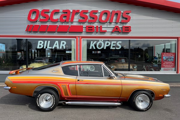 Plymouth Barracuda. Renoverad Old School. Ny 500 CID