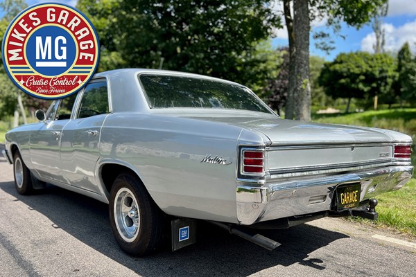 CHEVROLET CHEVELLE MALIBU SEDAN ★ SVENSKSÅLD MED V8 & AUTOMAT!