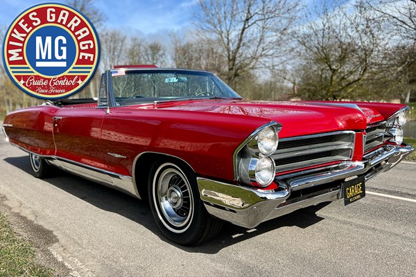 PONTIAC BONNEVILLE CONVERTIBLE ★ 2-ÄGARES ORIGINALBIL MED 8-LUGS!