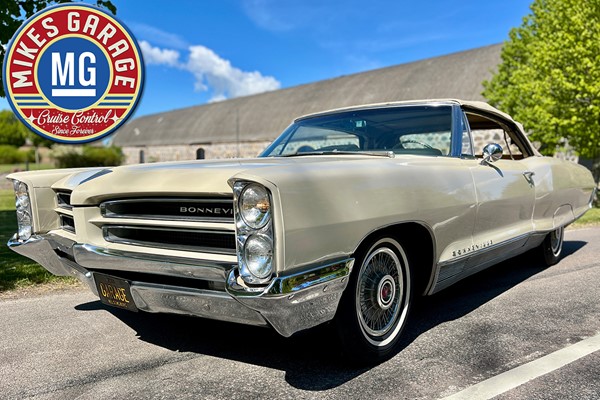 PONTIAC BONNEVILLE CONVERTIBLE ★ LÅGMILAD ENÄGARESBIL MED EXTREM ORIGINALKÄNSLA!