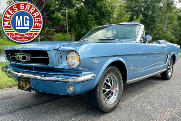 FORD MUSTANG CONVERTIBLE ★ FIN C-KODBIL MED 289" & C4!