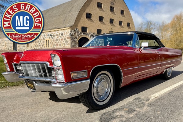 CADILLAC DE VILLE CONVERTIBLE ★ CANDY APPLE RED BEAUTY!
