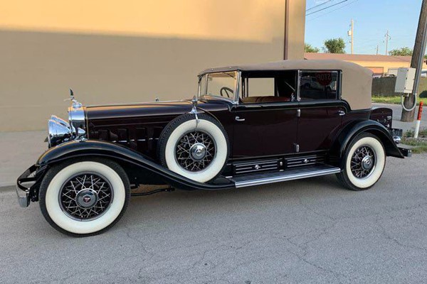 Cadillac V16. All Weather Phaeton Convertible. TOPP RENOVERAD