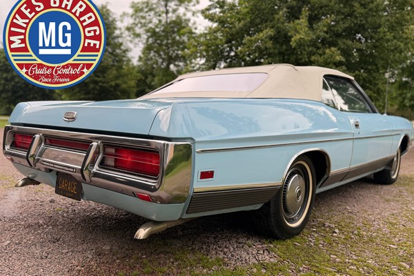 FORD LTD CONVERTIBLE ★ FIN & SNYGG 2-ÄGARES KALIFORNIENBIL!