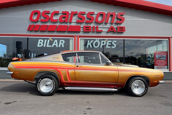 Plymouth Barracuda. Renoverad Old School. Ny 500 CID