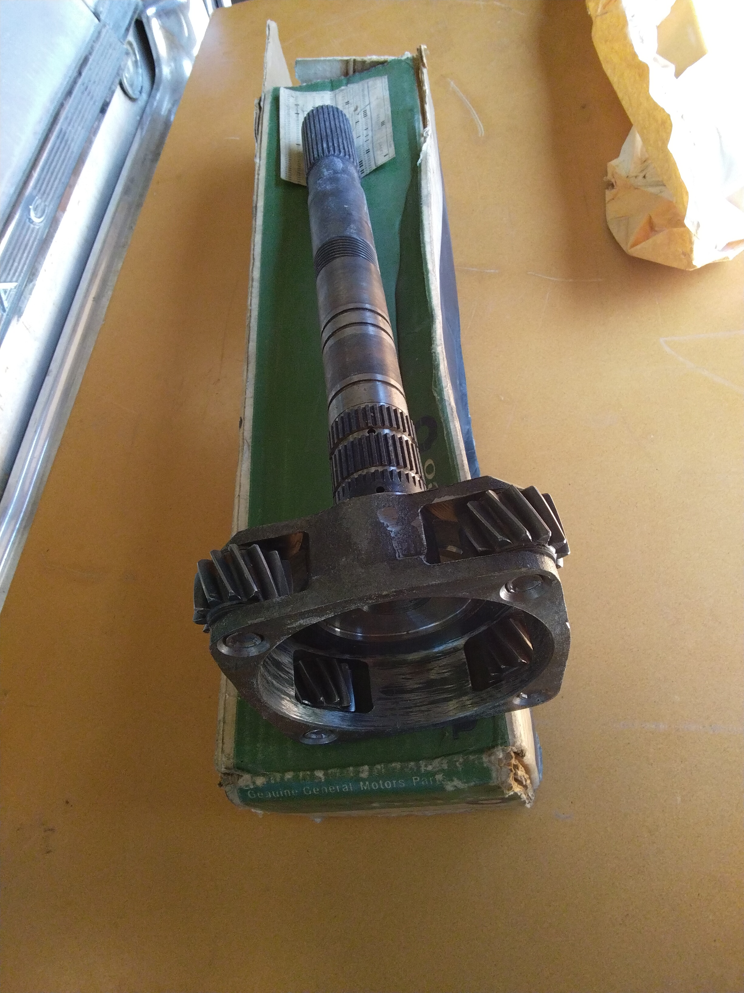 Cadillac 59-64 utgående axel växellåda