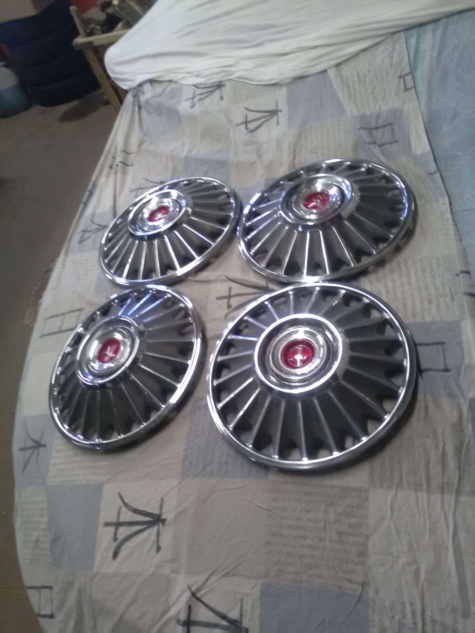 Navkapslar 67 Mustang