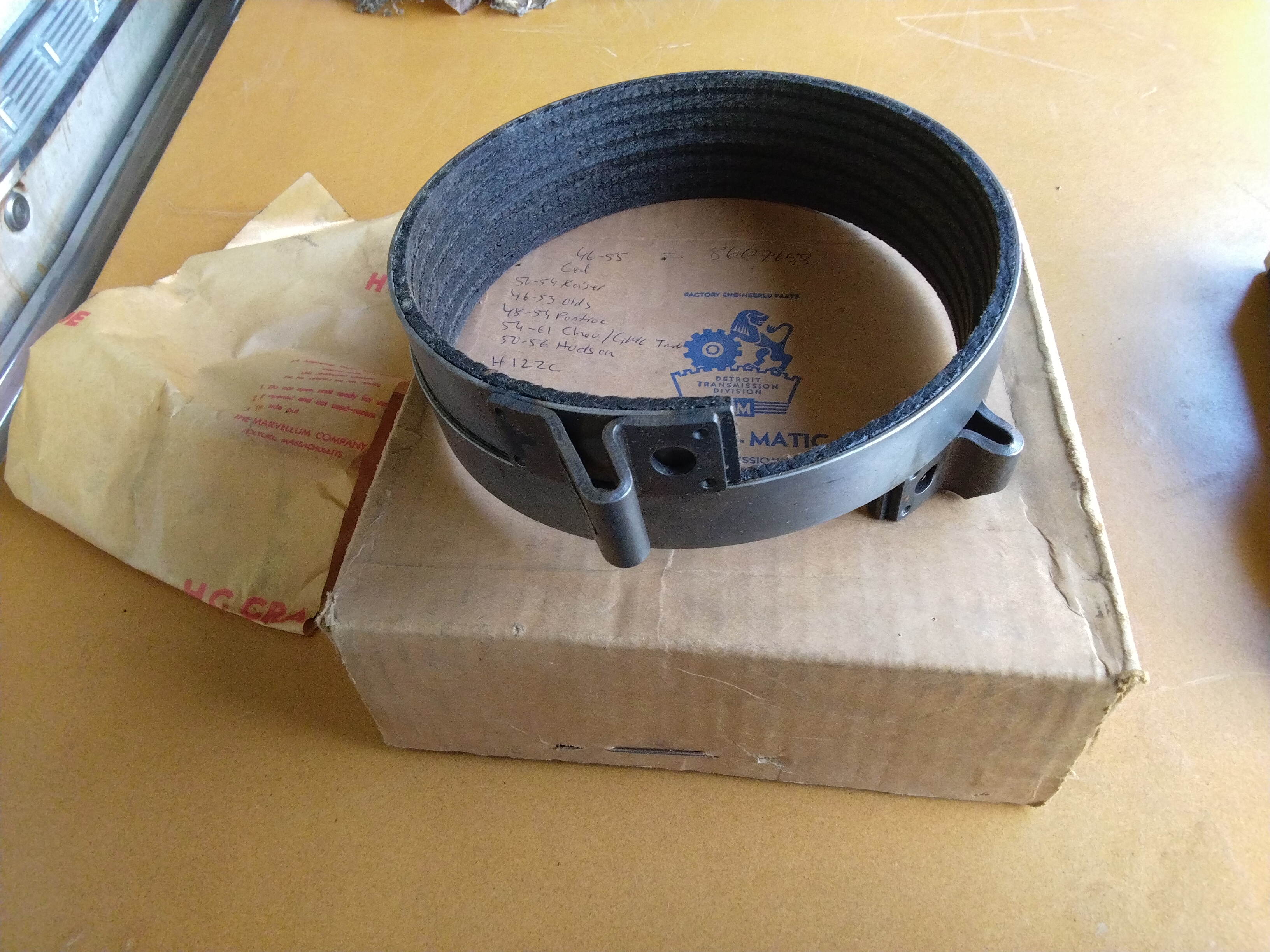 Hydramatic växellåda 46-61 främre band