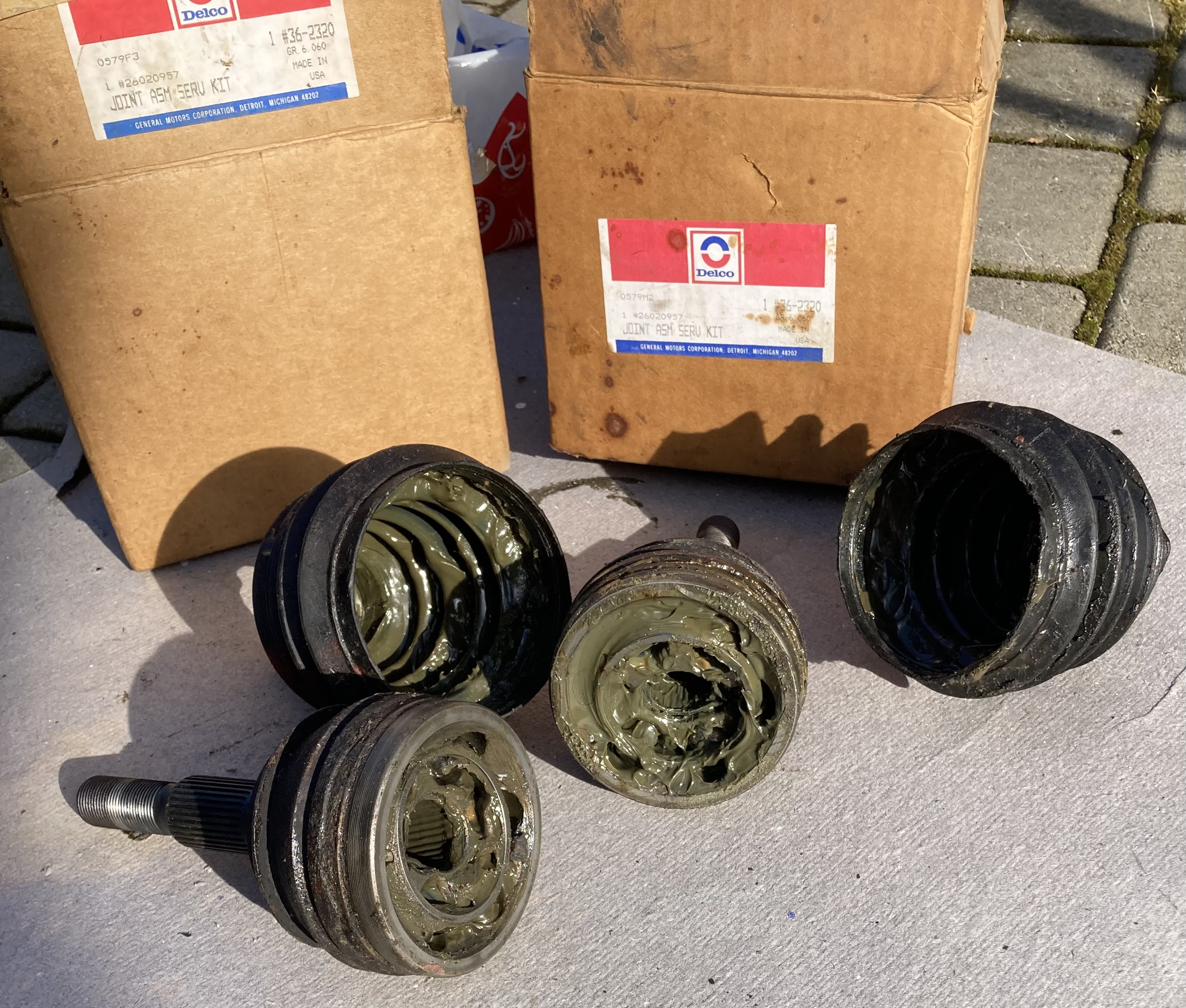 Drivknutar - GM Delco - Begagnade