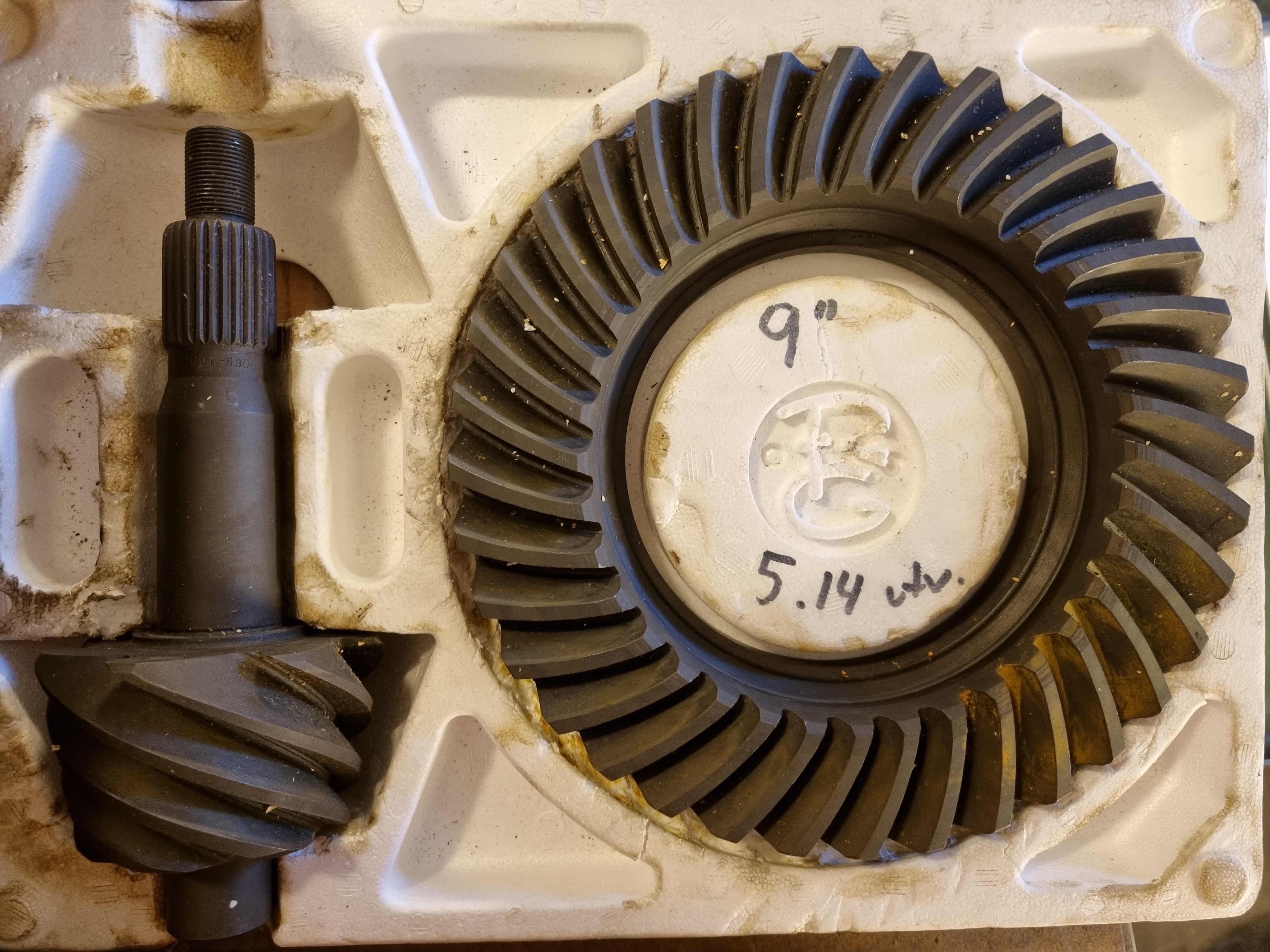 Ford 9" utvaksling. 5.14