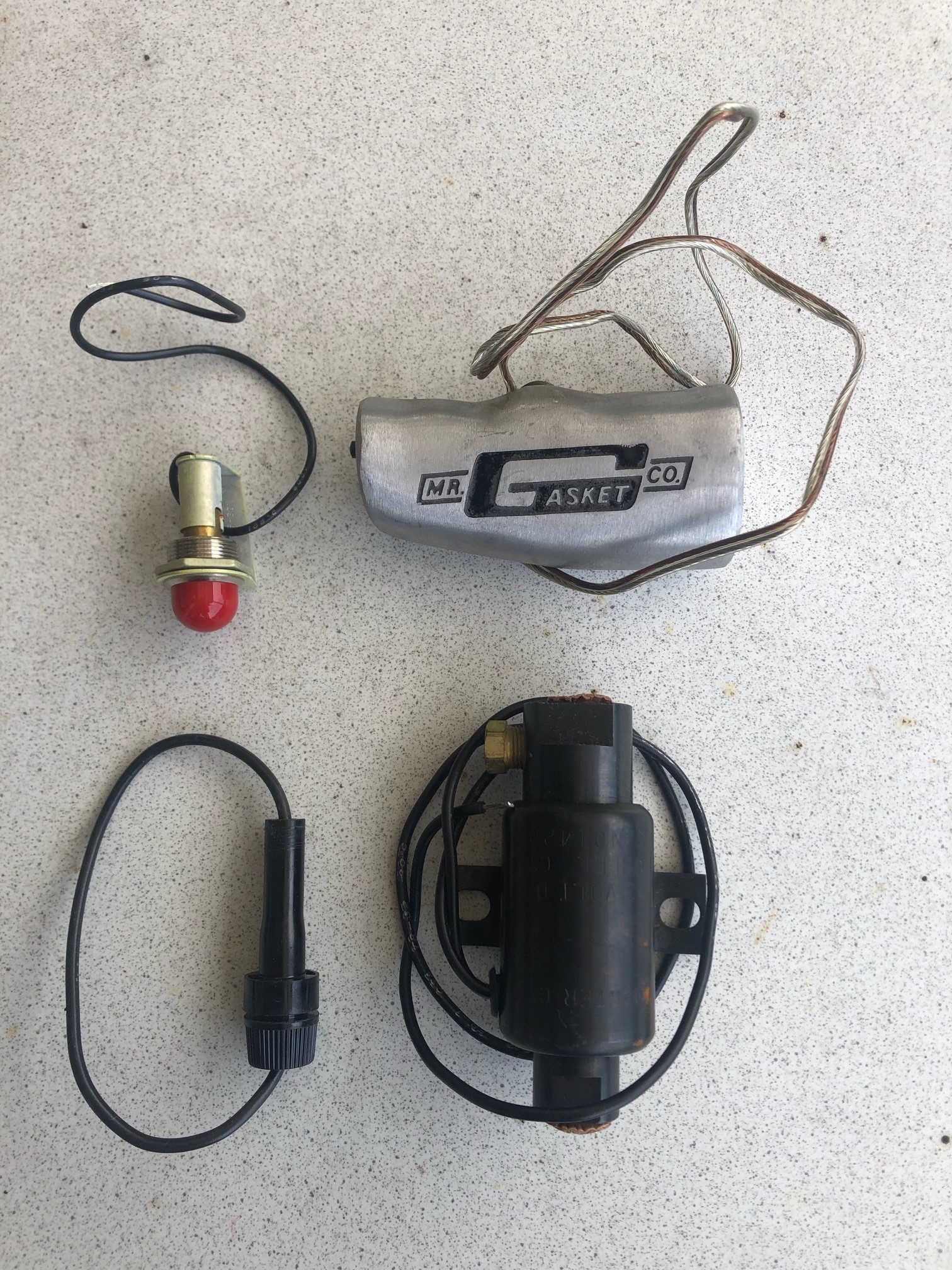 Vintage Mr Gasket Line lock sats, oanvänd