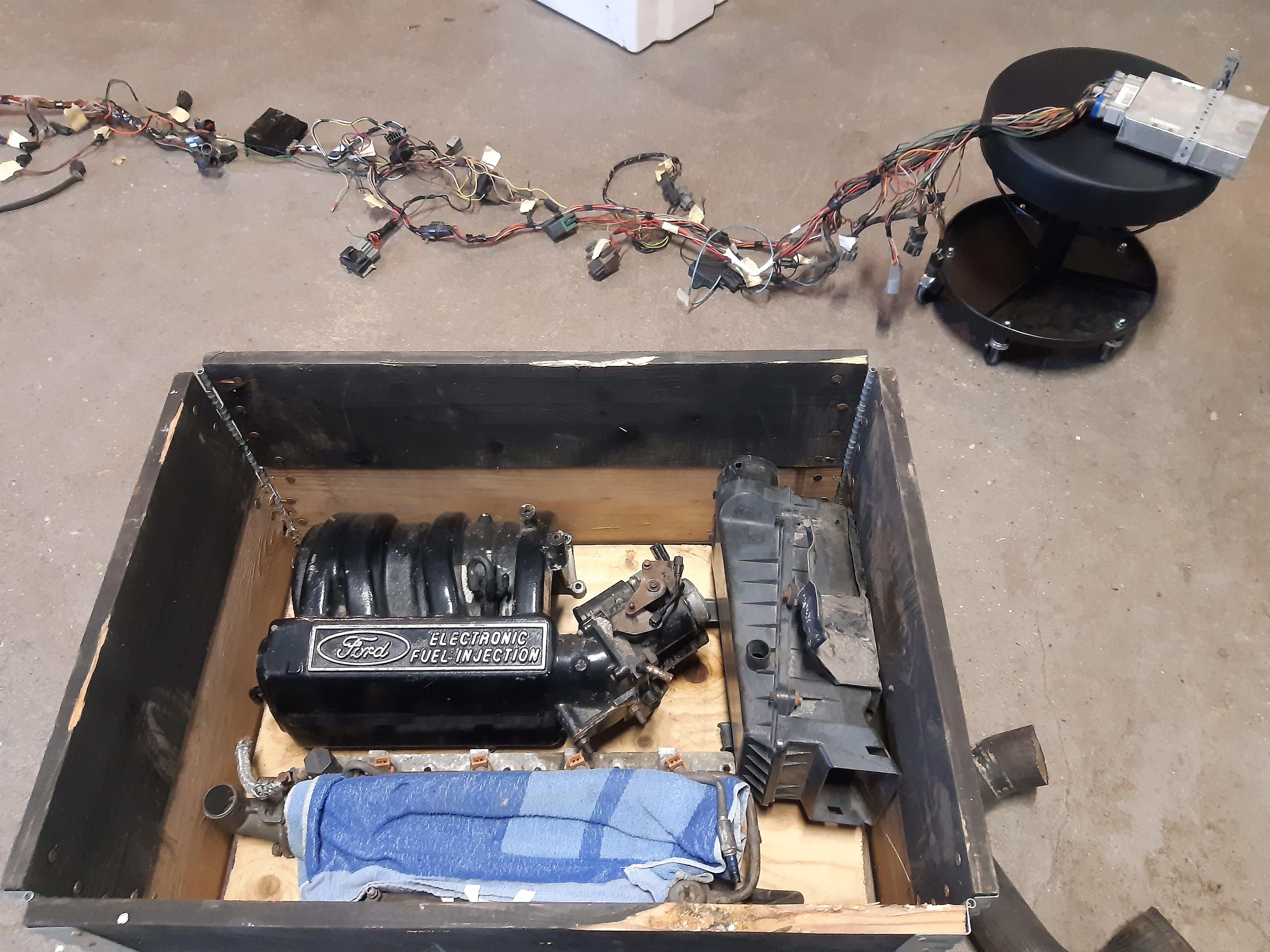 289 + 302 motordelar