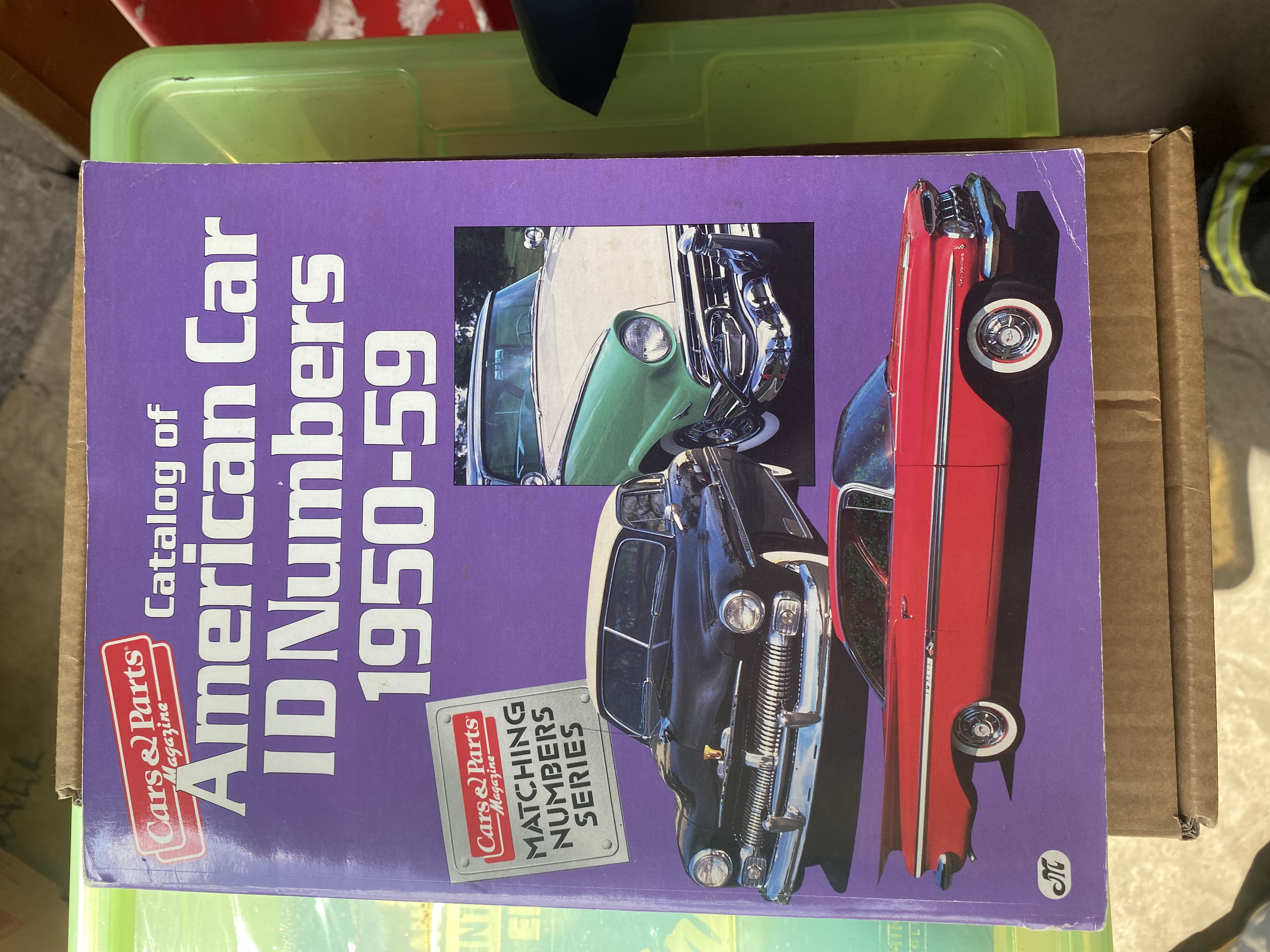 American car id numbers 1950-1979