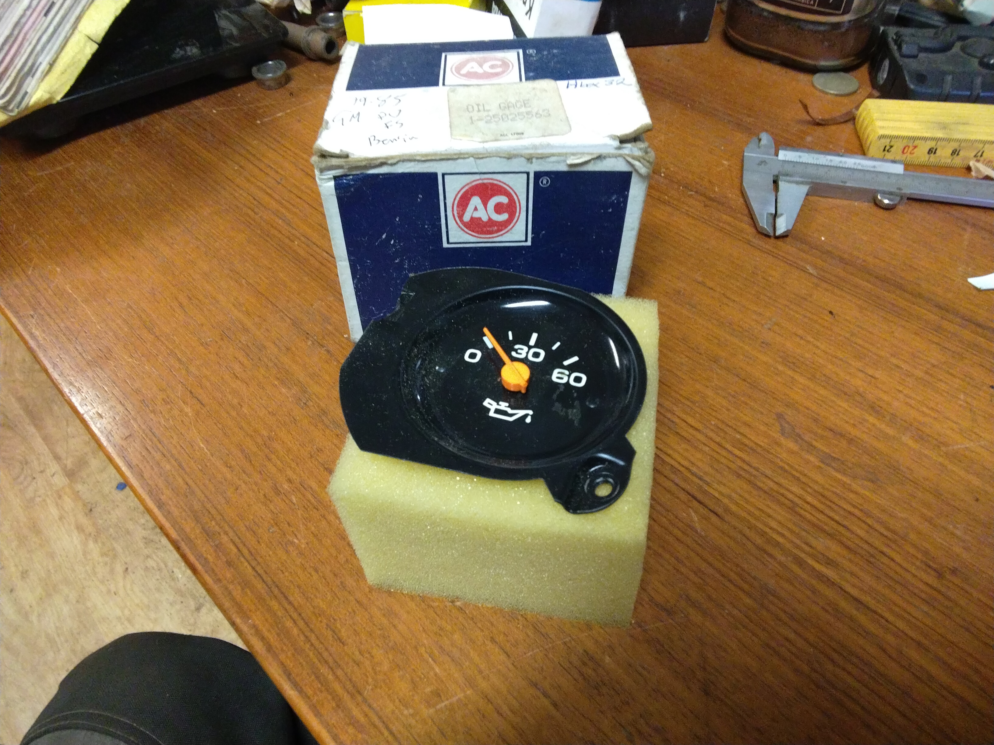 Chevrolet pickup 79-85 oljetrycksmätare