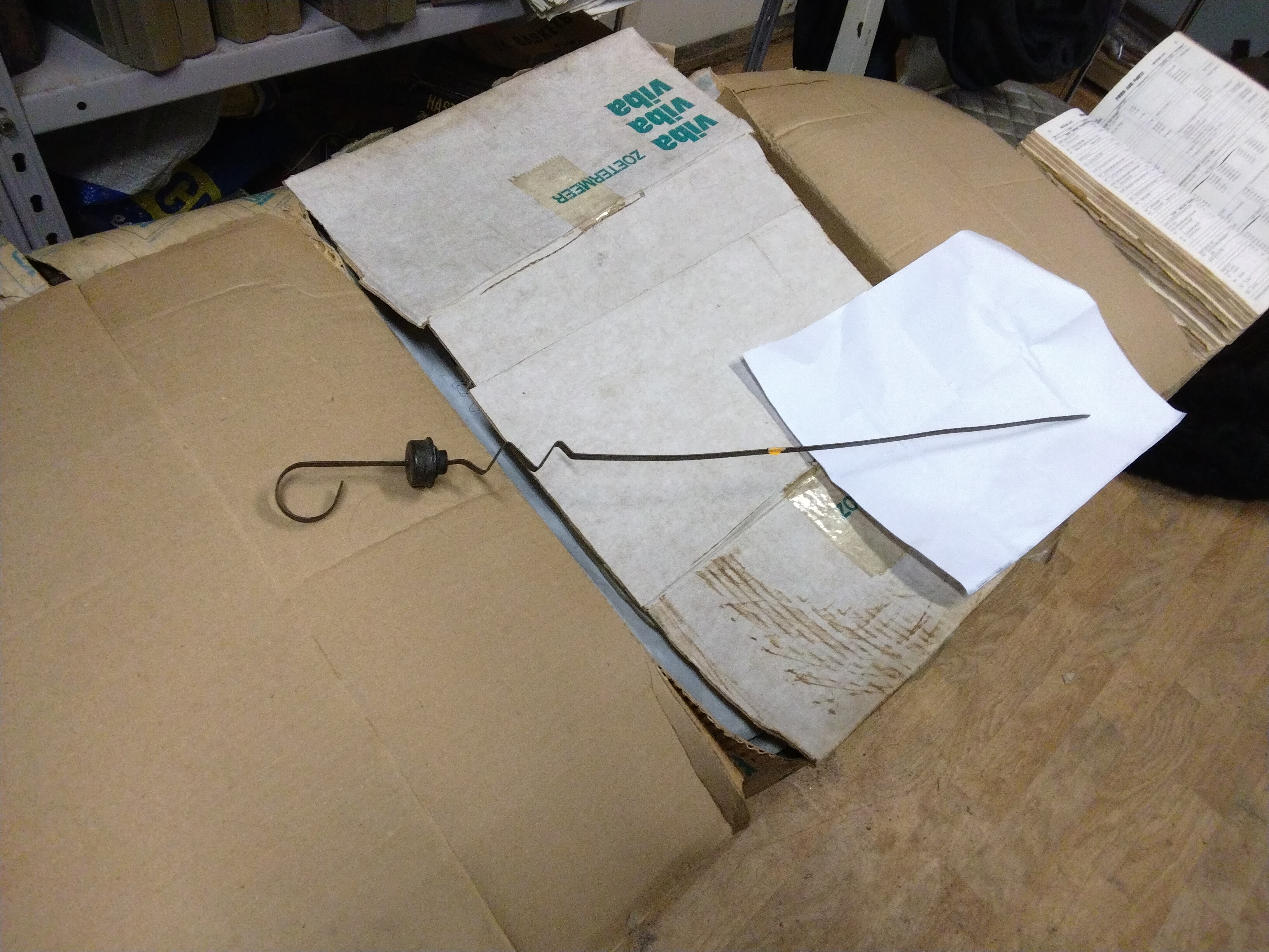 Ford C4 växellåda oljesticka