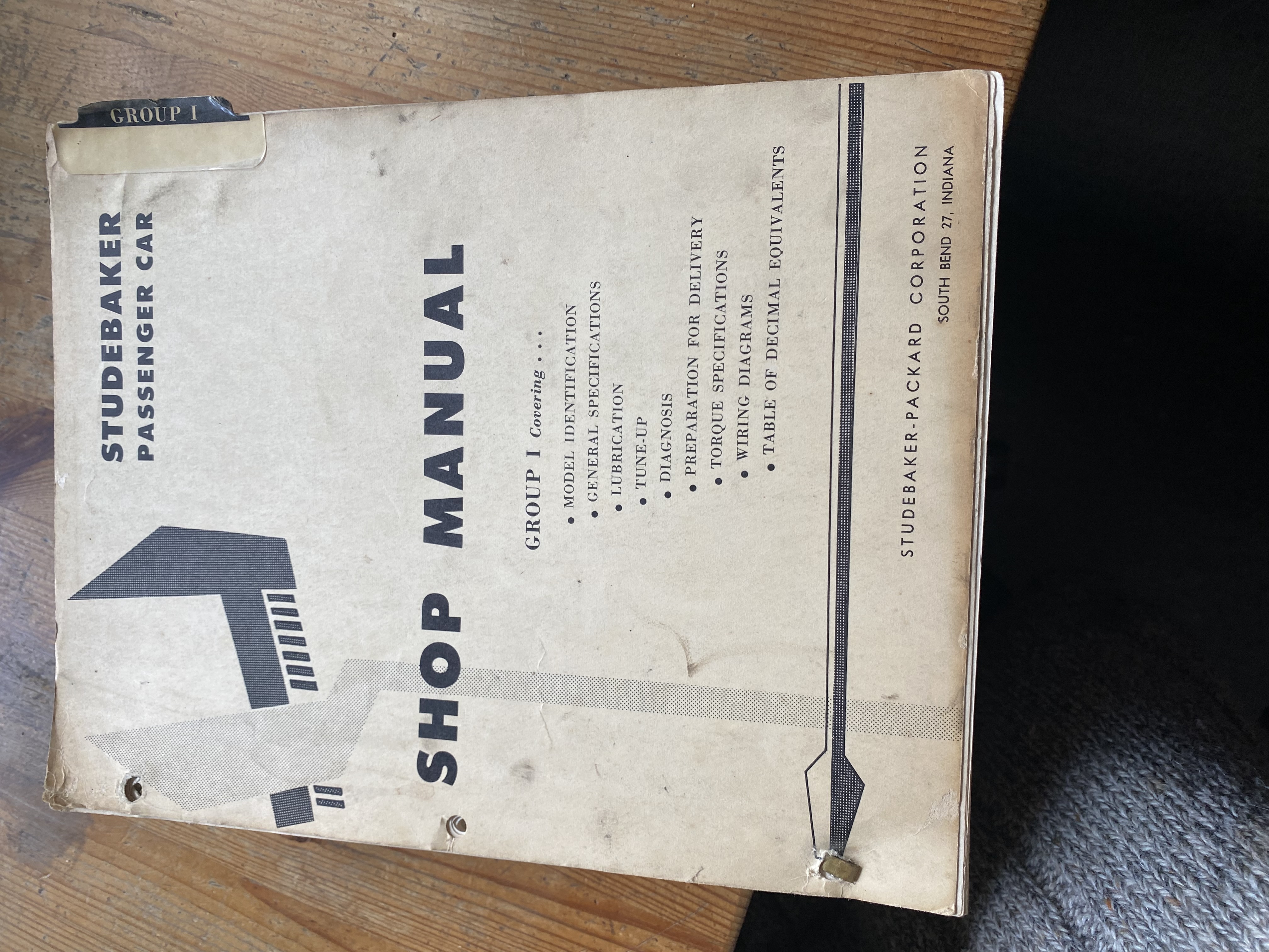 Shop manual till Studebaker 1959-1964