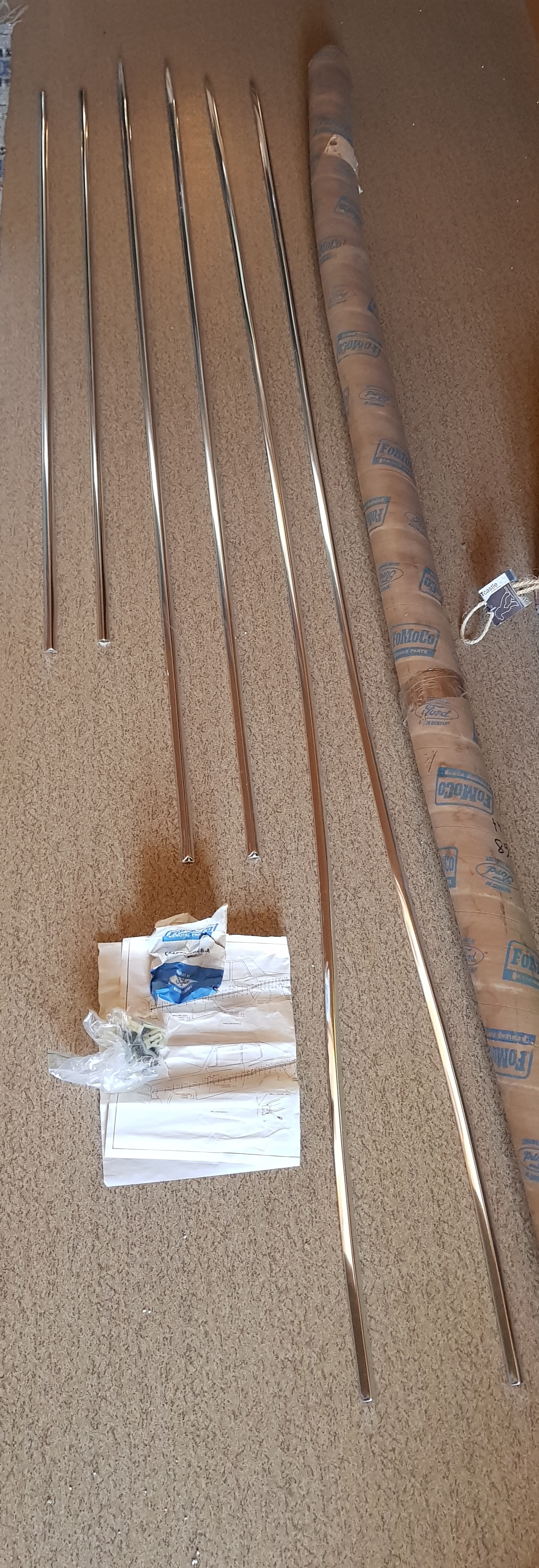 NOS Listset Ford Galaxie 1968