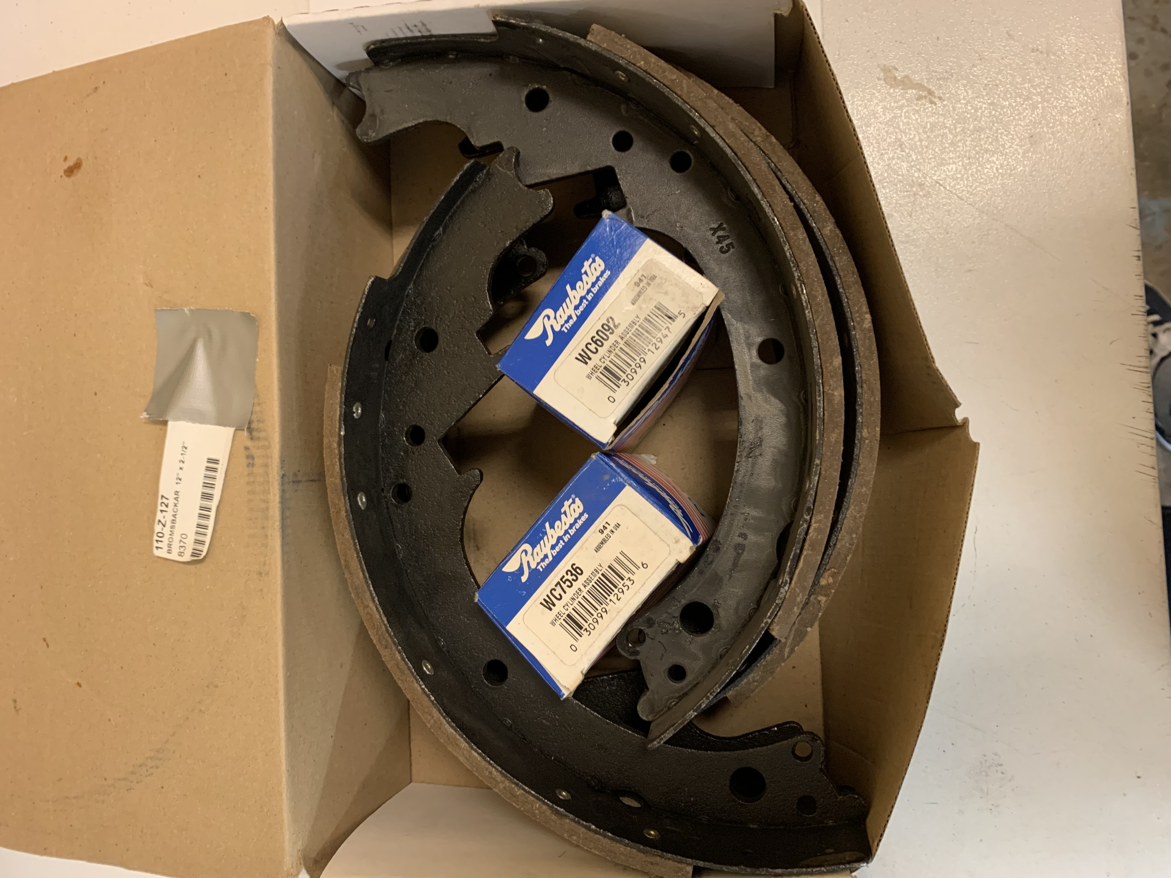 Cadillac 53 bakbromsar