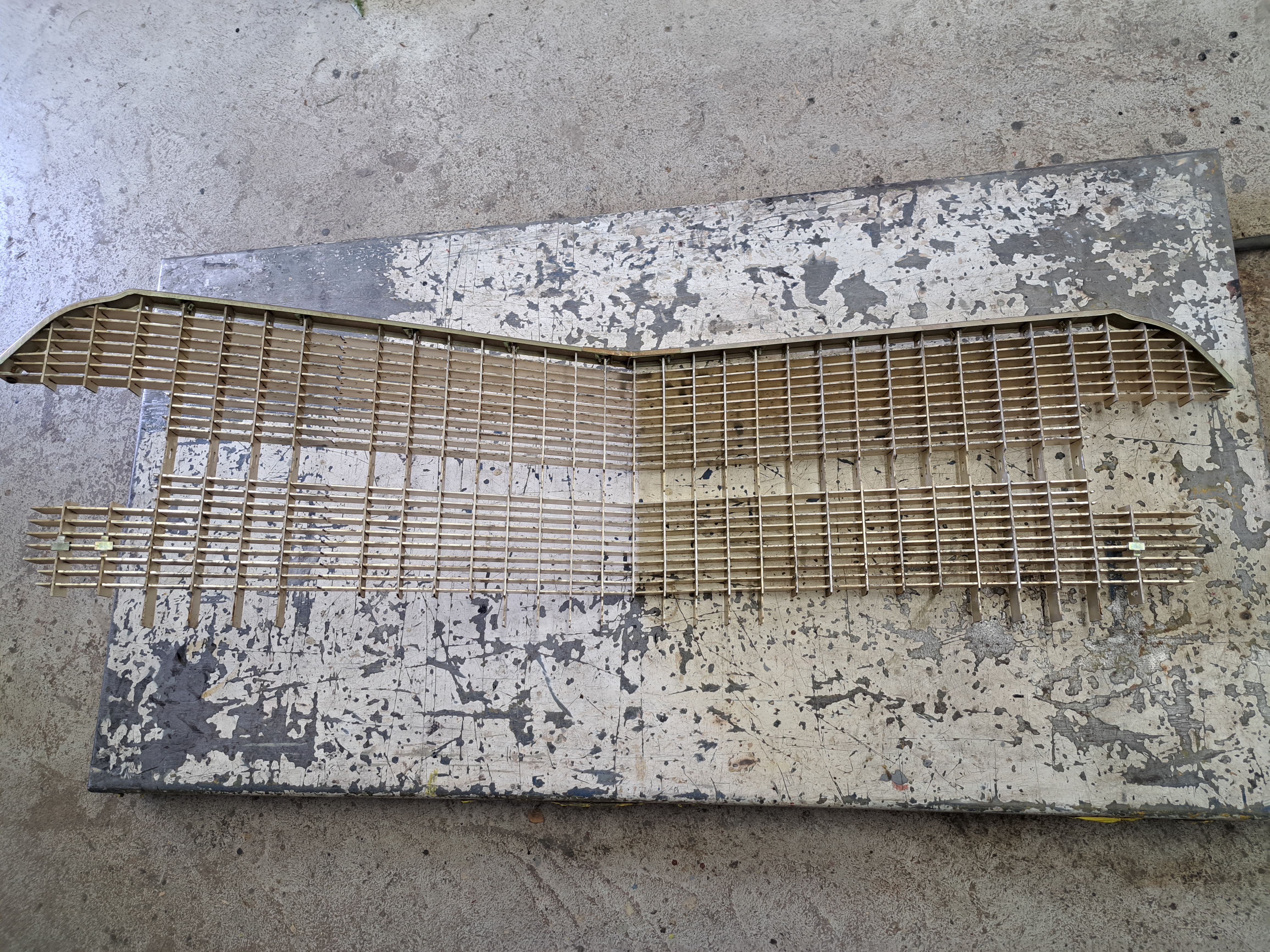 Grill Guld Cadillac Eldorado/Fleetwood 1956
