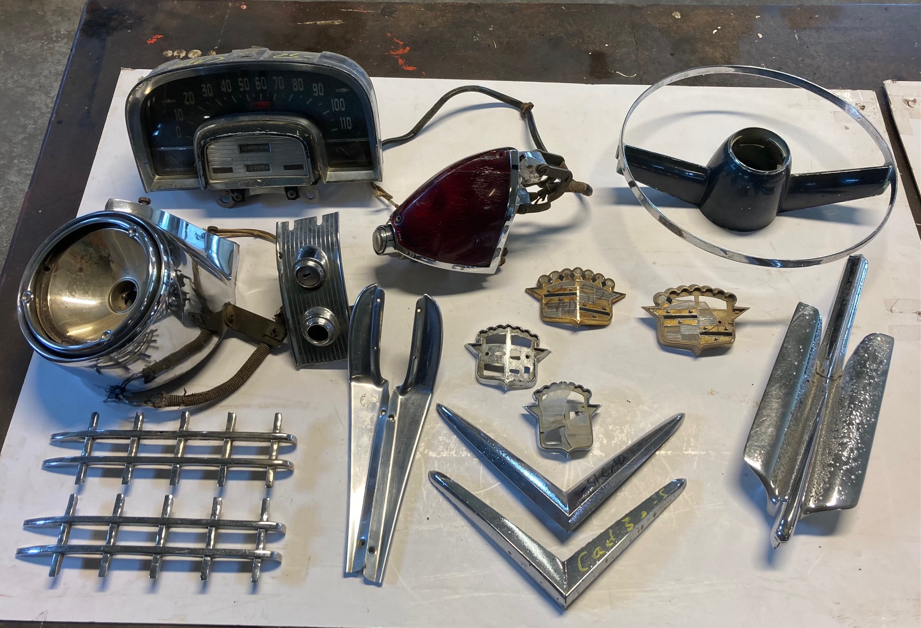 Cadillac -50-52 Delar till salu