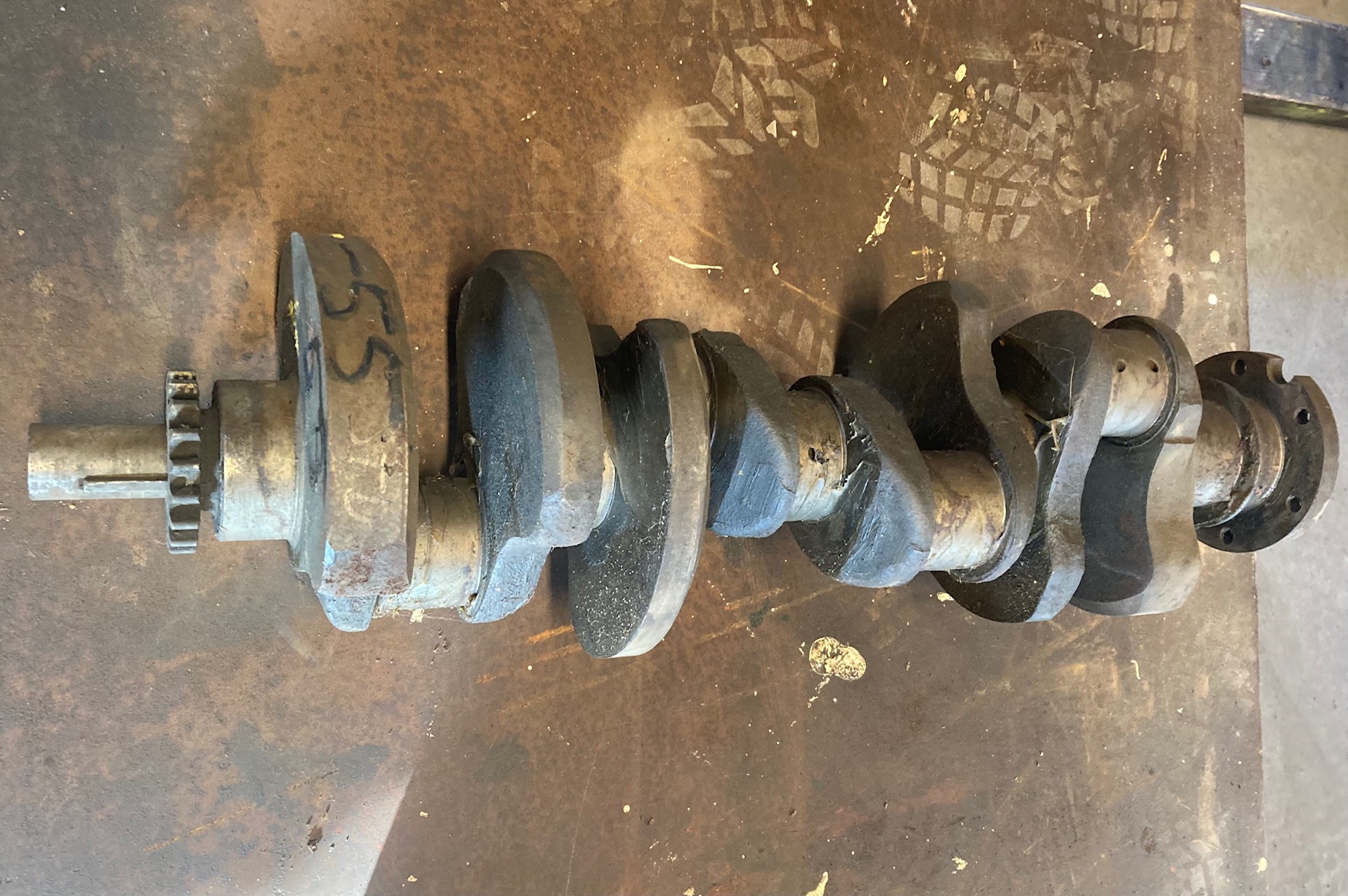 Cadillac 331 1955 Bra standard Vevaxel