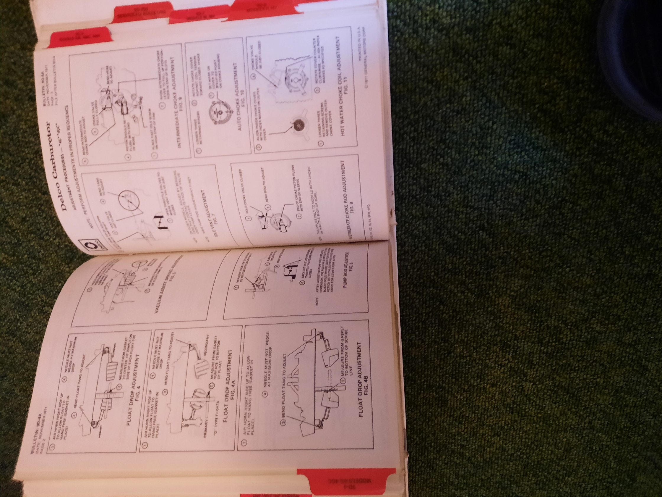 Delco/Rochester förgasar-manual.