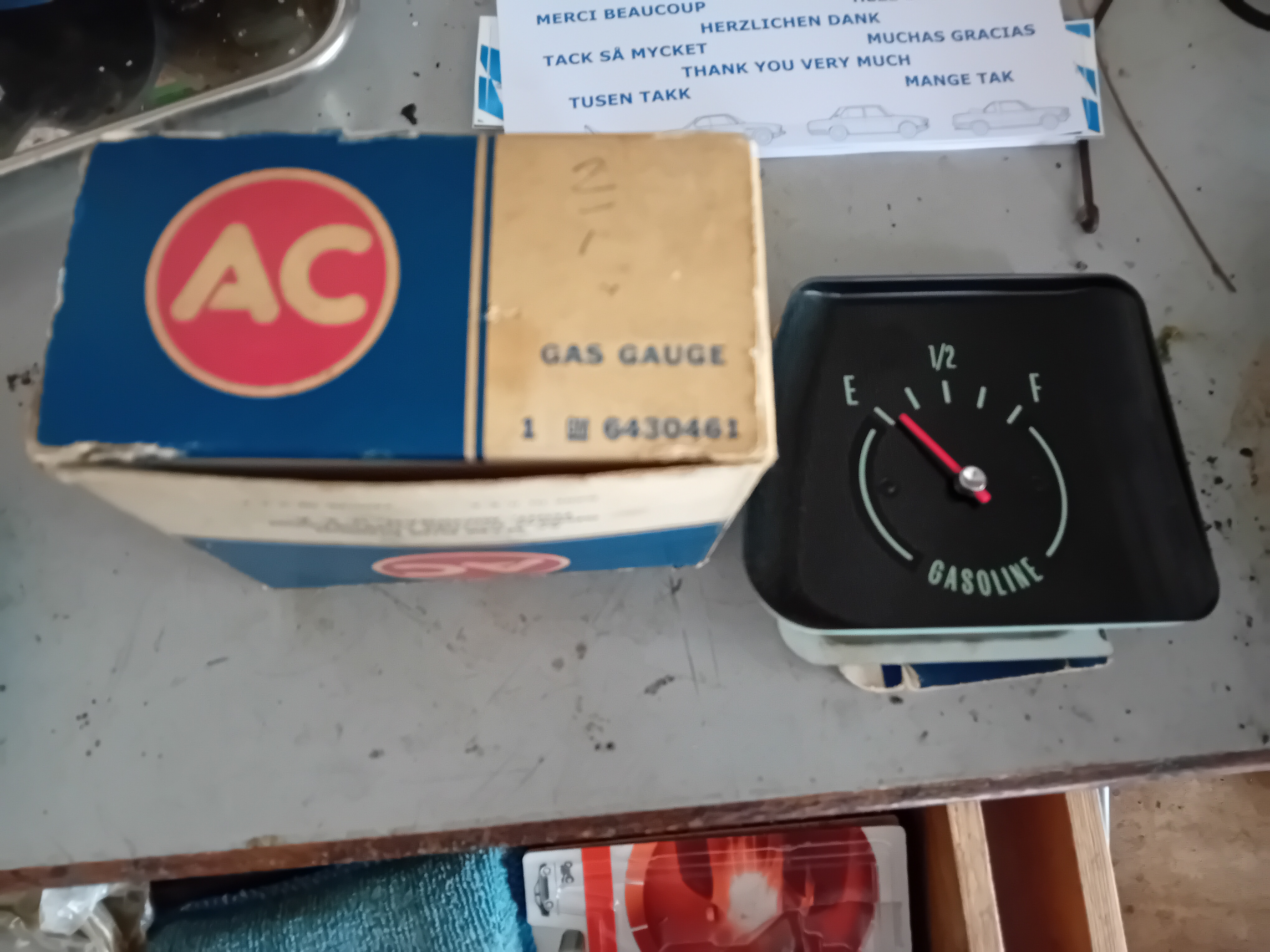 Chevrolet Caprice 1966 meter NOS