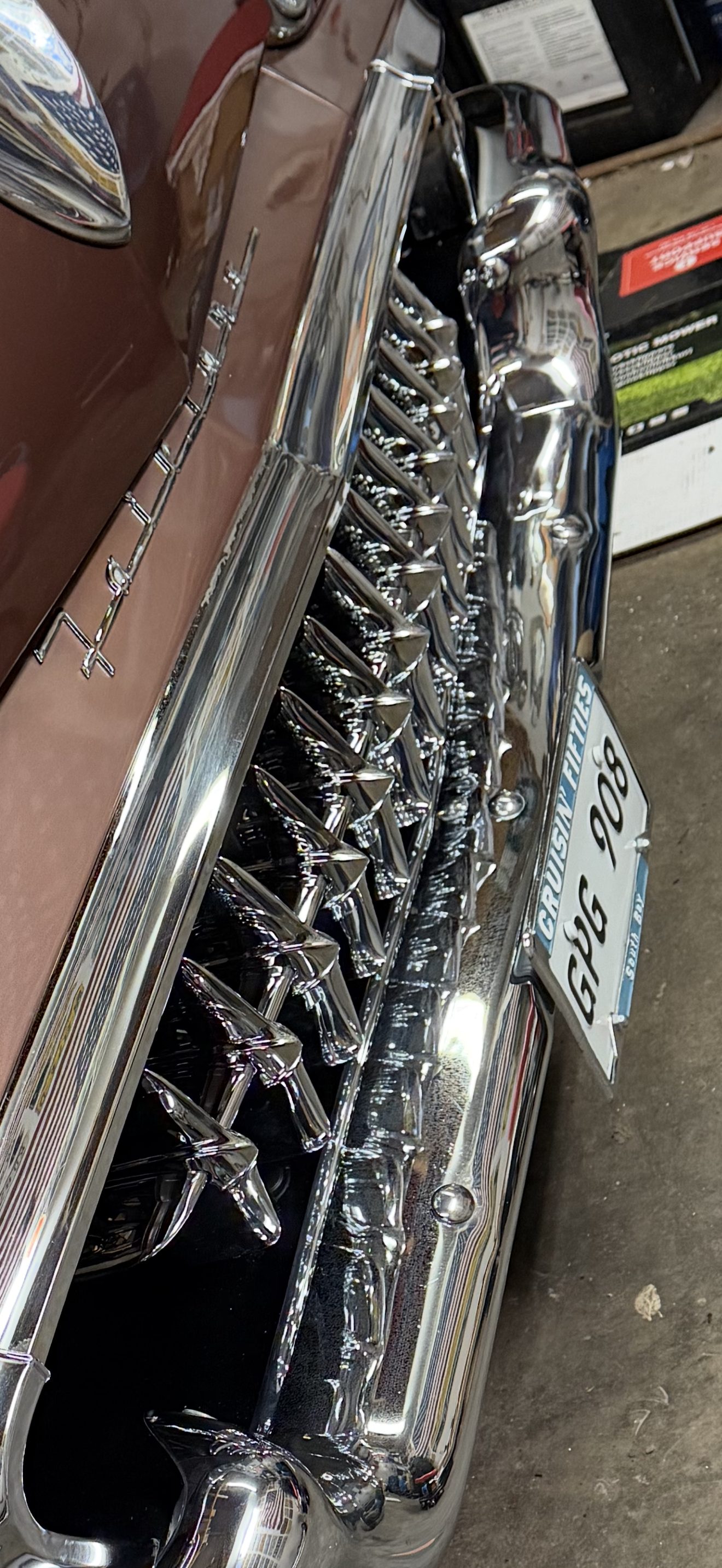 55-57 Corvette grill