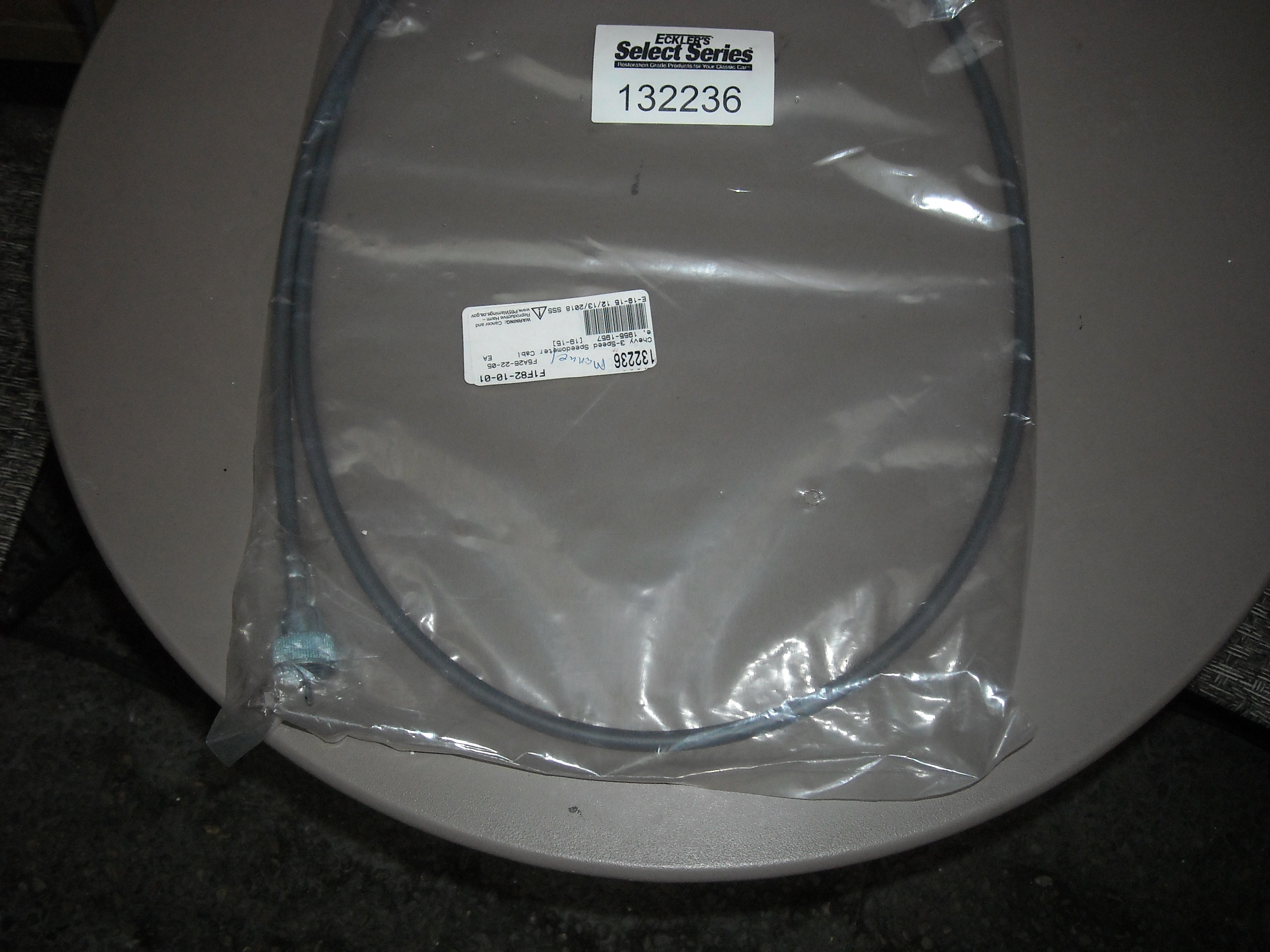 NY HASTIGETSMÄTARE KABEL CHEVROLET 55-57