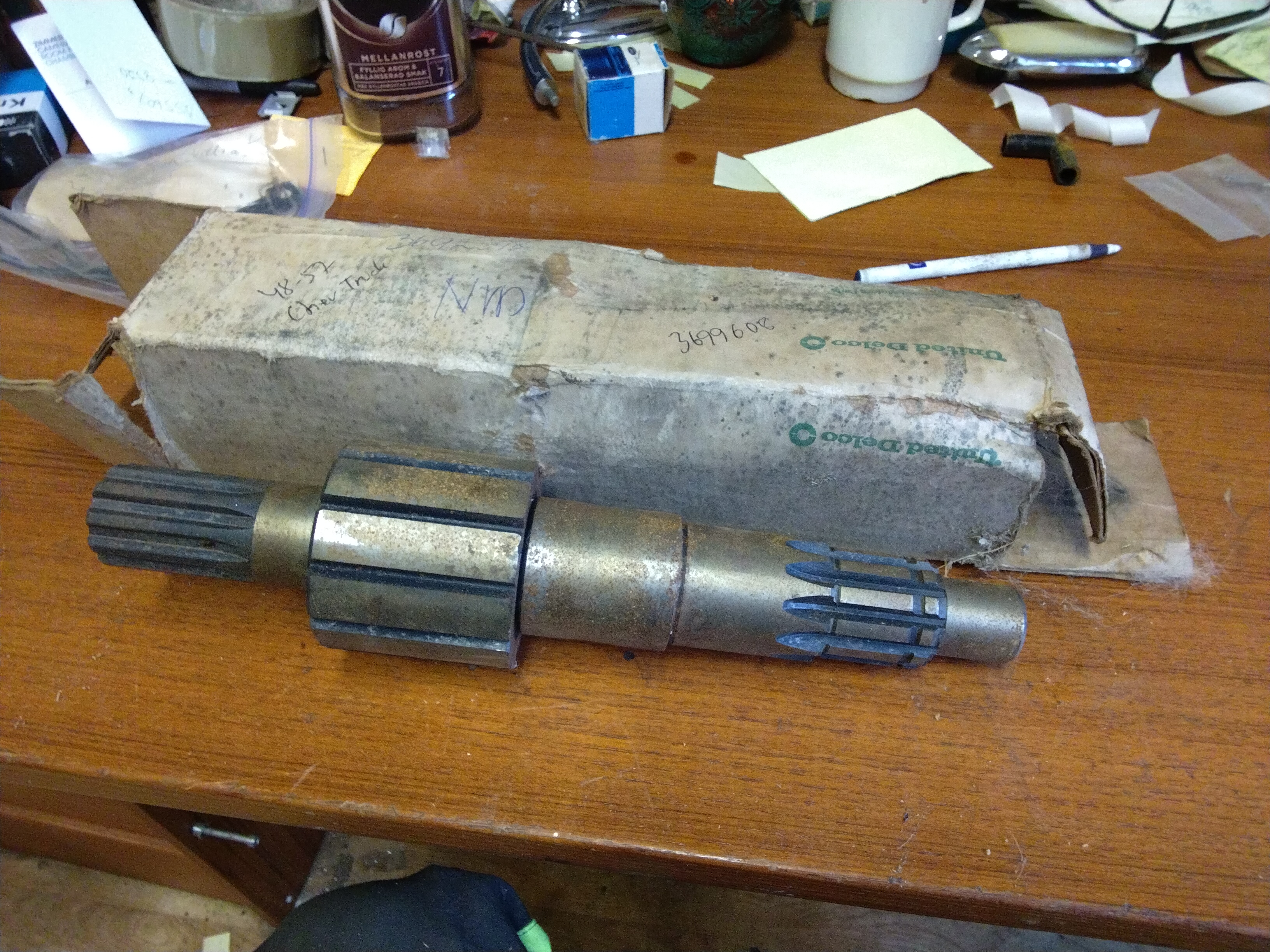 Chevrolet truck 48-57 bottenaxel växellåda