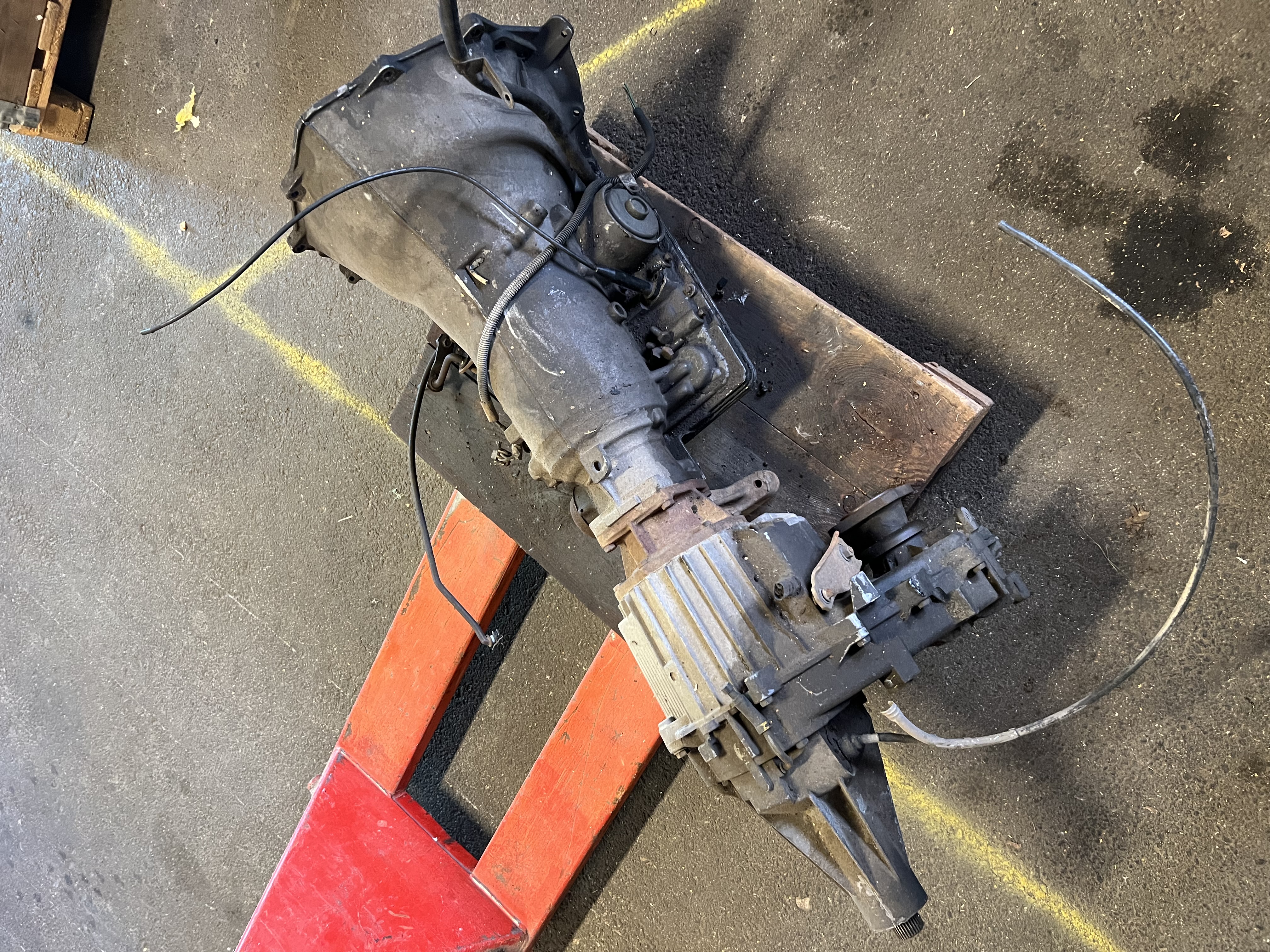 Automatlåda TH 700 med fördelningslåda