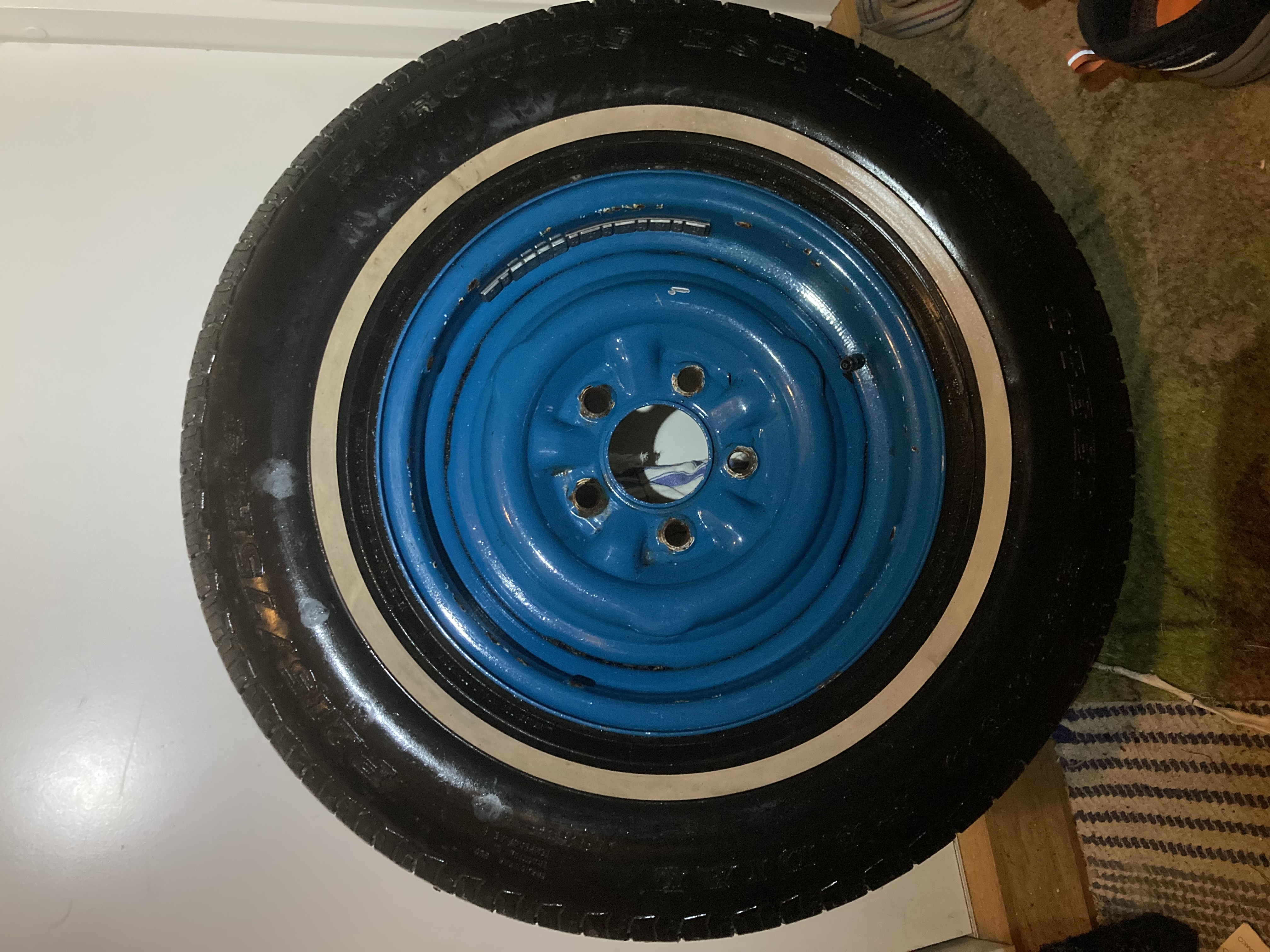 Kompletta hjul med däck till Chevrolet 1958