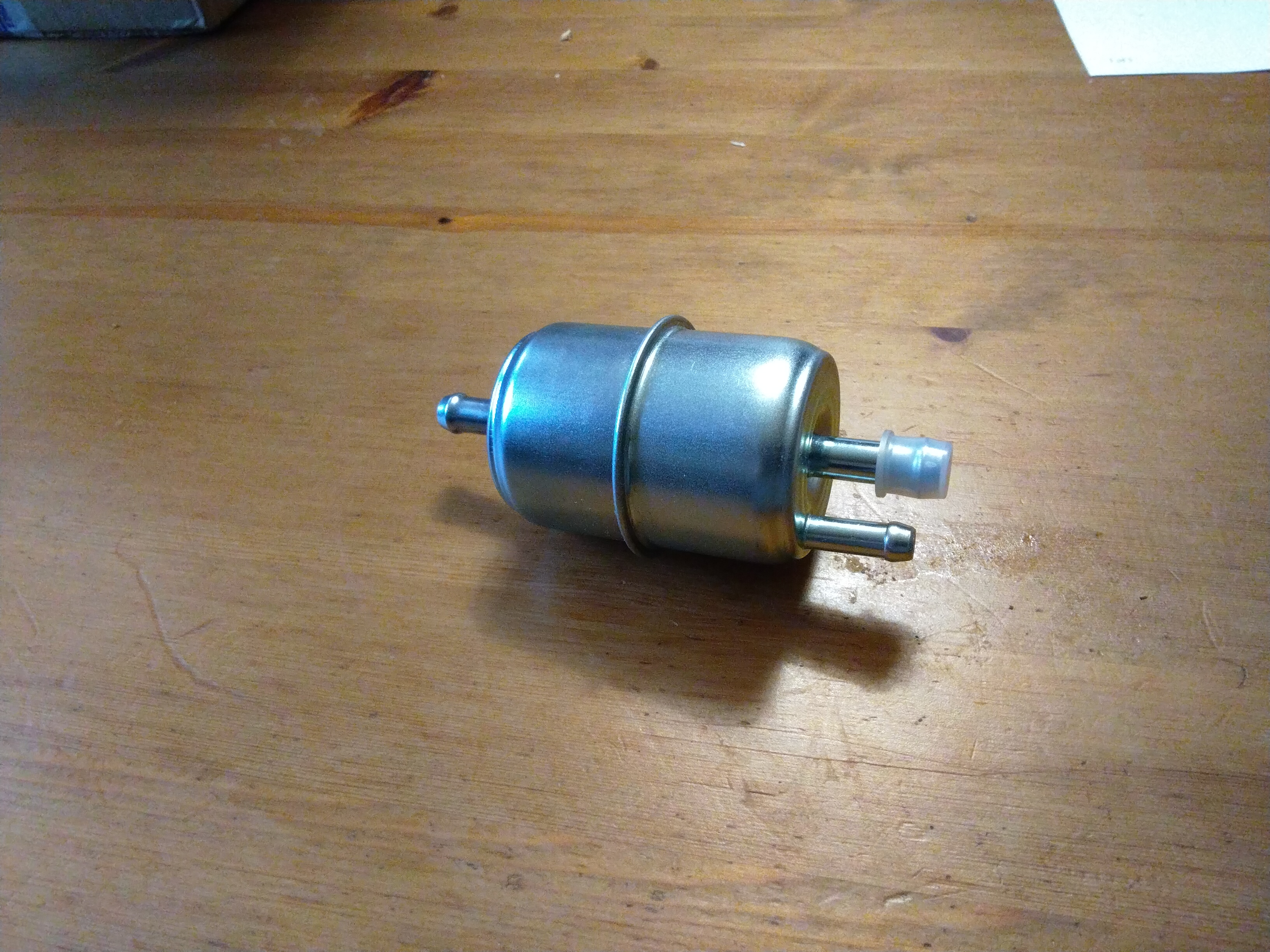 Bränslefilter med retur