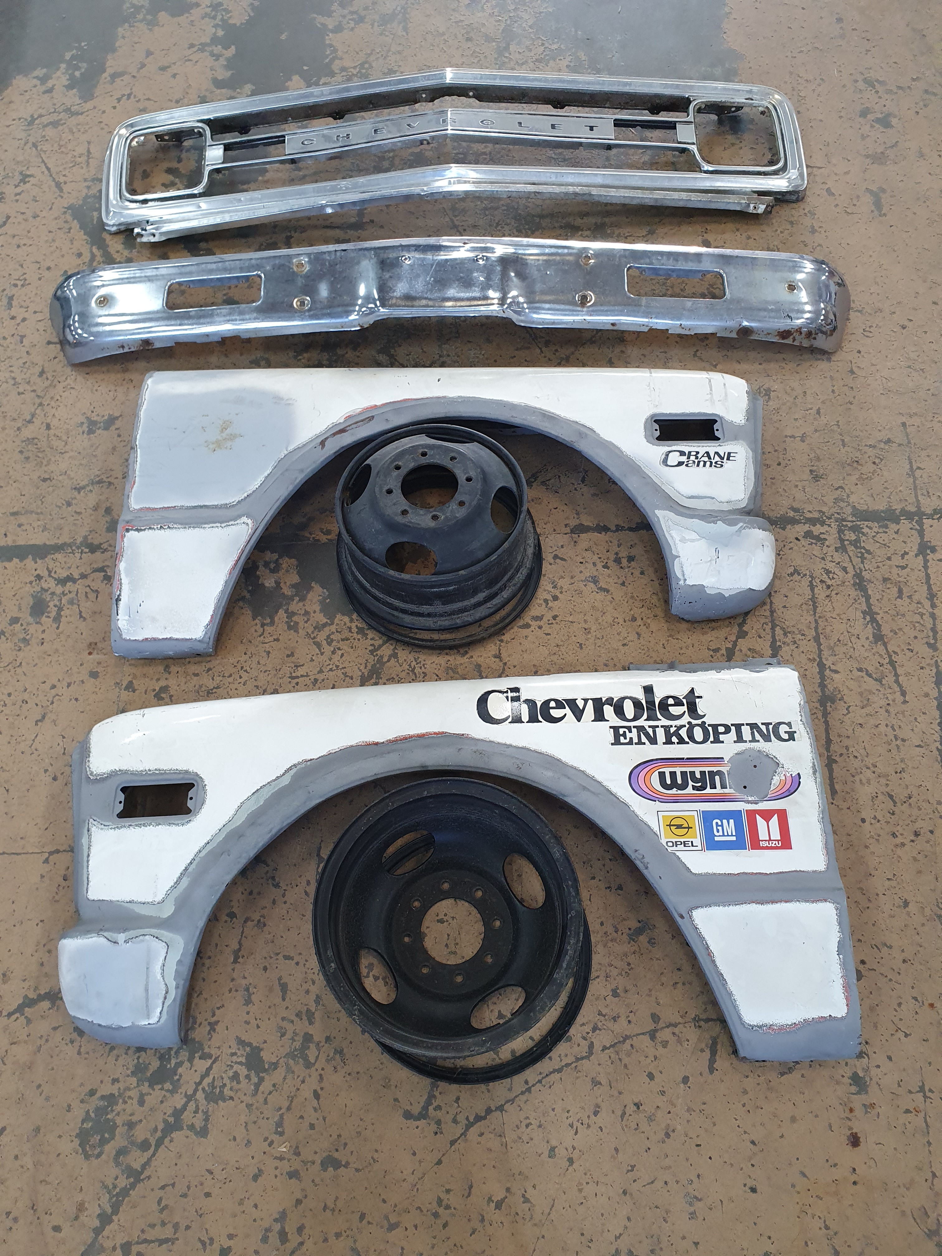 Chevrolet truck 67-72 delar