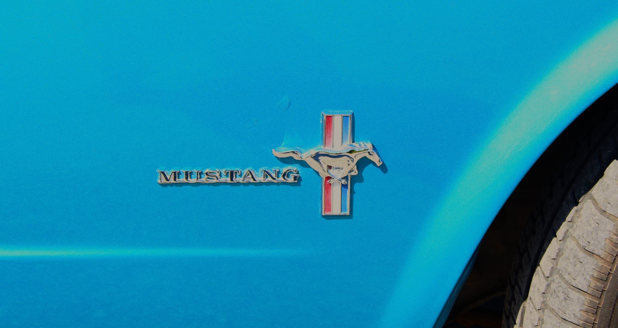 Här har vi emblemet som är upphov till hela Pony car eran