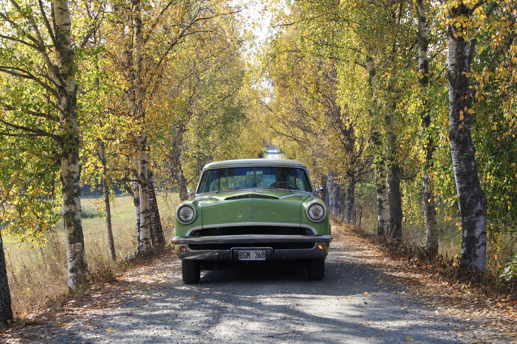 At the end of the road