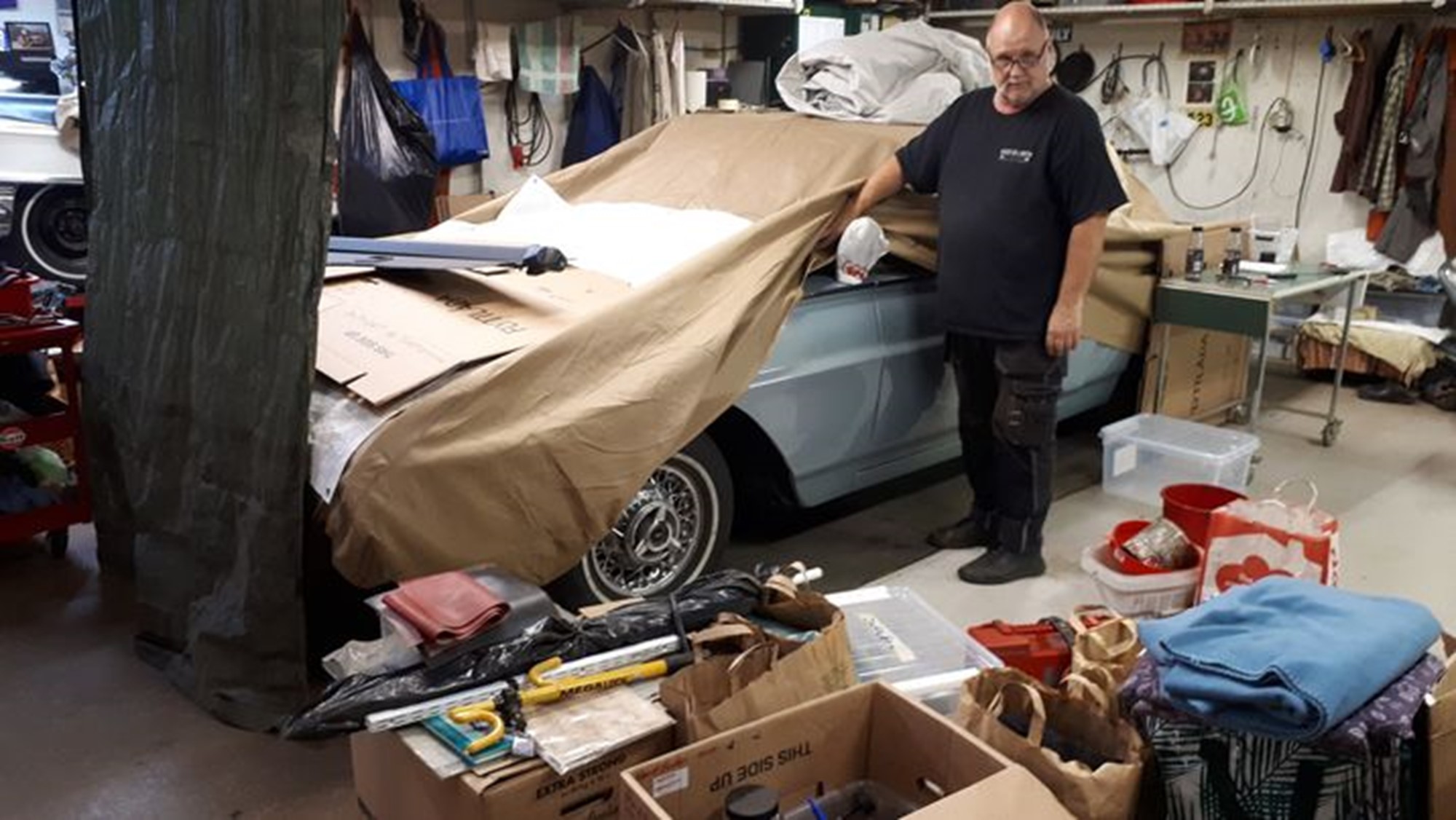 Och här har vi en T-Bird från mitten av 60 talet