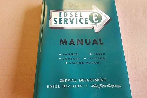 Edsel Service Manual