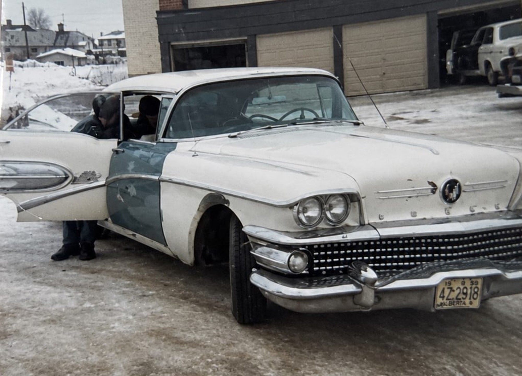 Här är anledningen till att Börje är så förtjust i 58 or och framförallt Buick 58 or. ”Snickar Buicken”