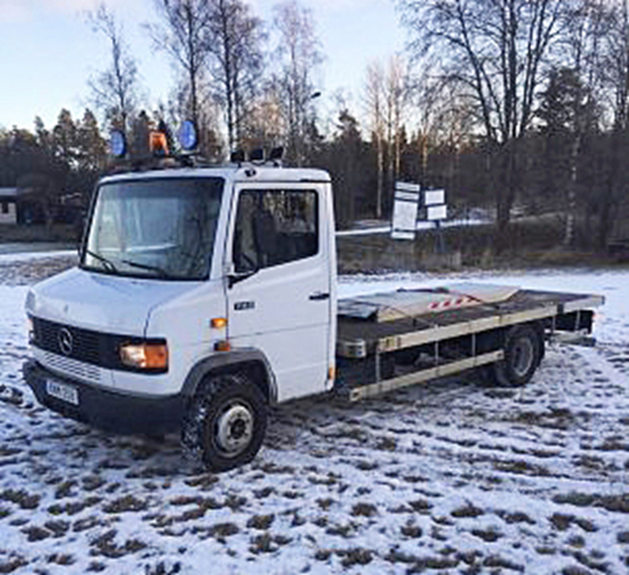 Mercadieseln från 1991 hittade Fredde i Örnsköldsvik.