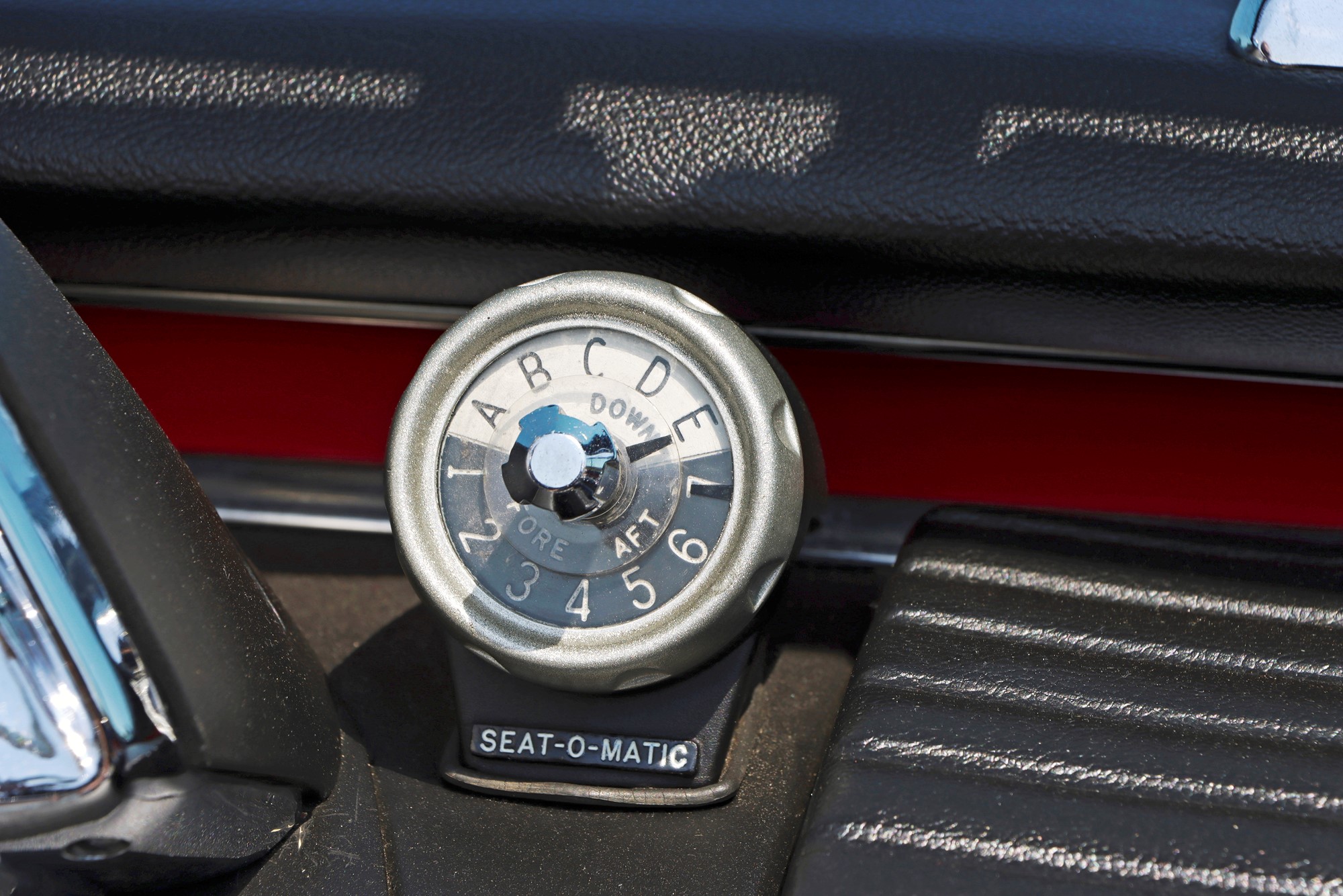 Seat-O-Matic kallade Mercury minnesfunktionen till framsoffan. Jodå det fungerar