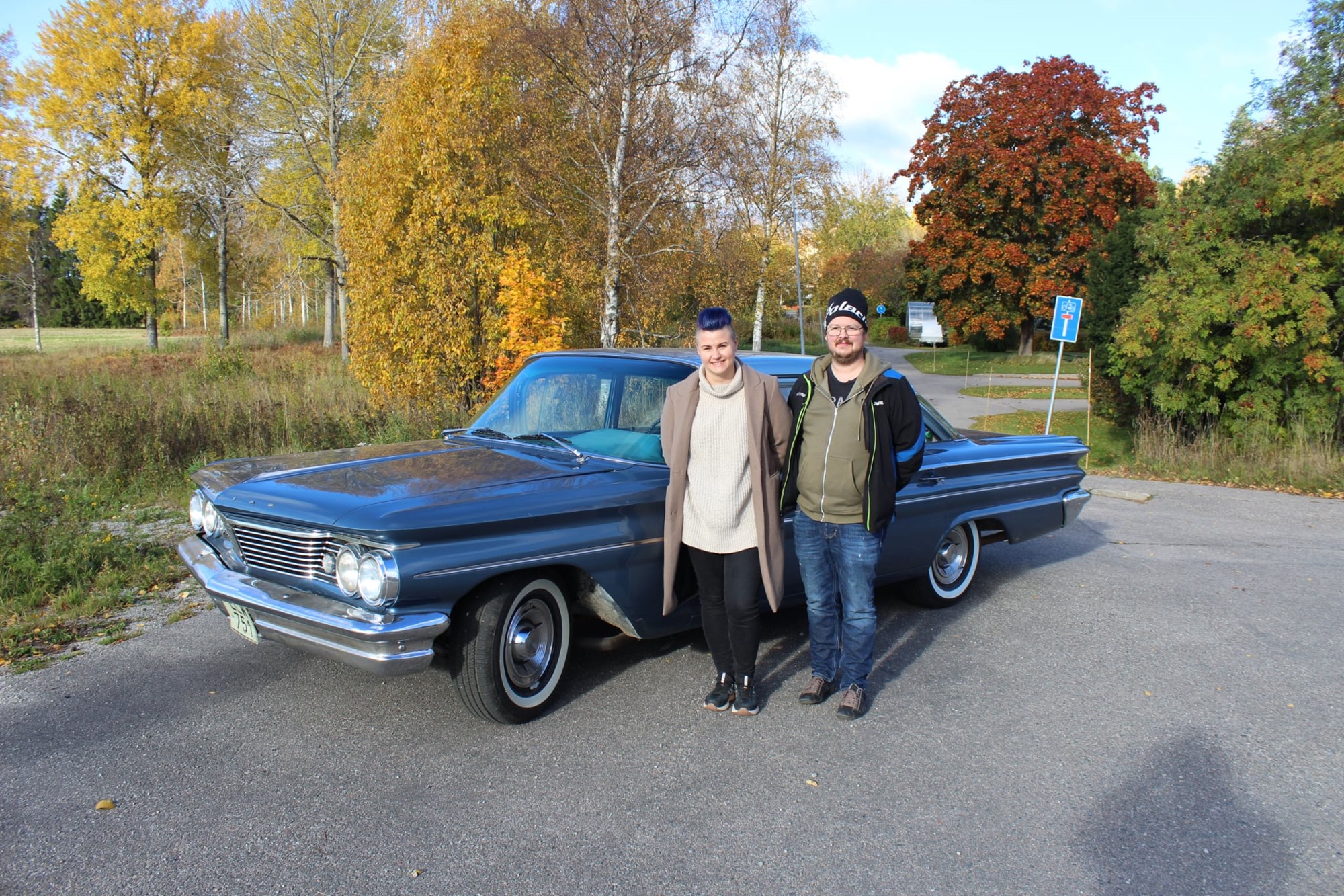 Sara och Tomas kan inte vara annat än nöjd med denna bil